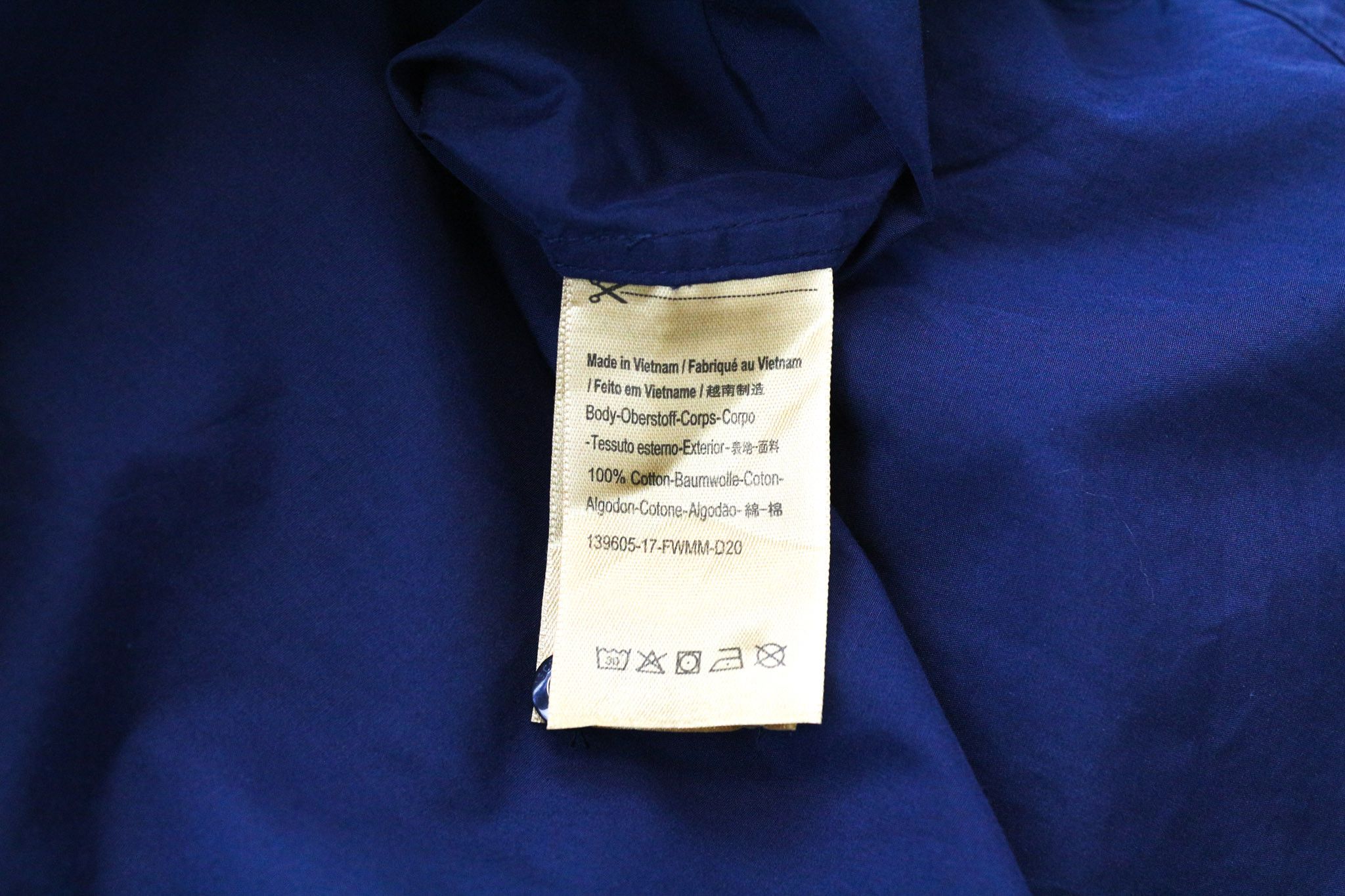 Scotch & Soda AMS COUTURE M Dark Blue Cotton Long Sleeve Shirt 75410 Size US M / EU 48-50 / 2 - 6 Thumbnail