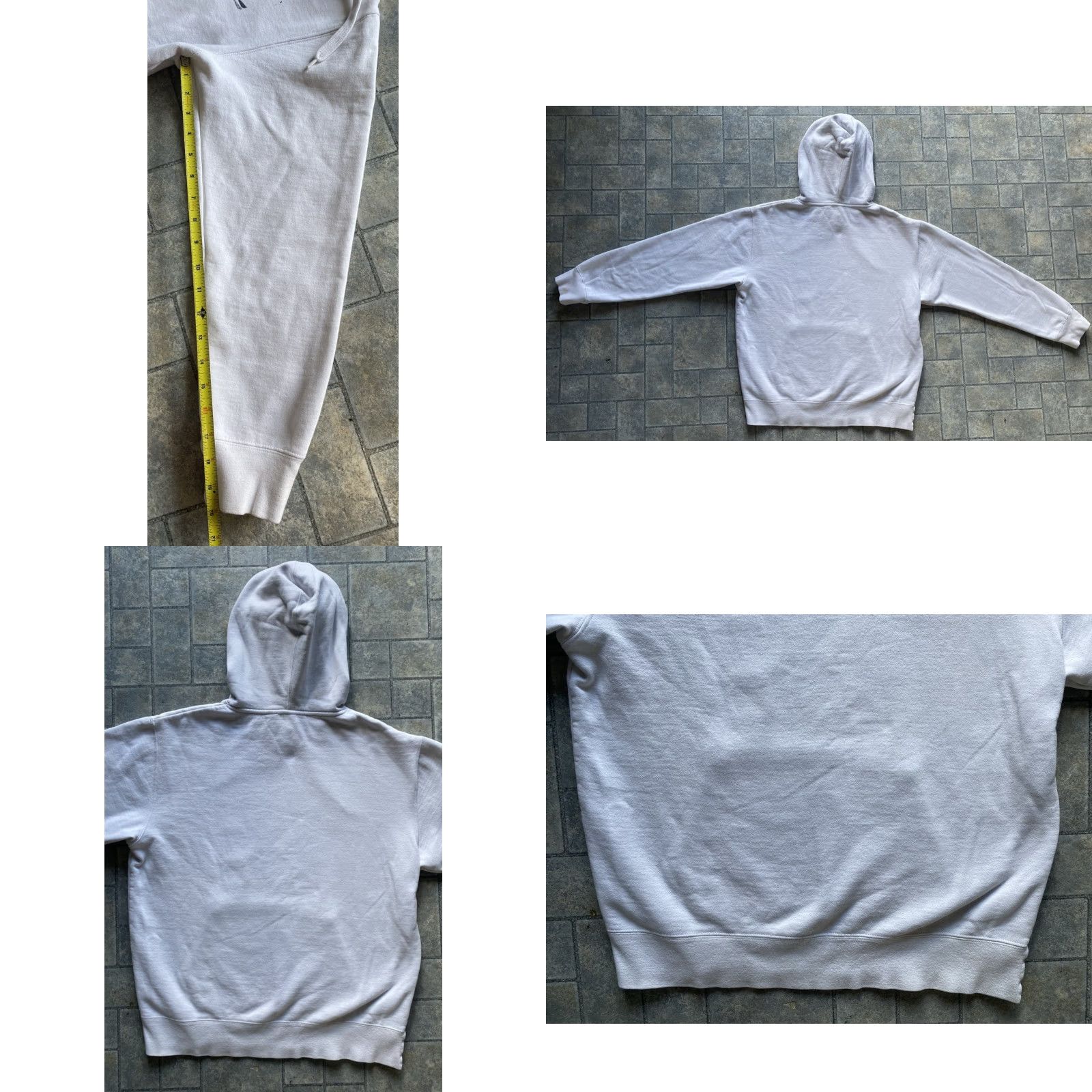 Logo 7 VINTAGE Fox Pullover Hoodie White Black Men’s Large Y2K Flaws Wear Logo Size US L / EU 52-54 / 3 - 9 Thumbnail