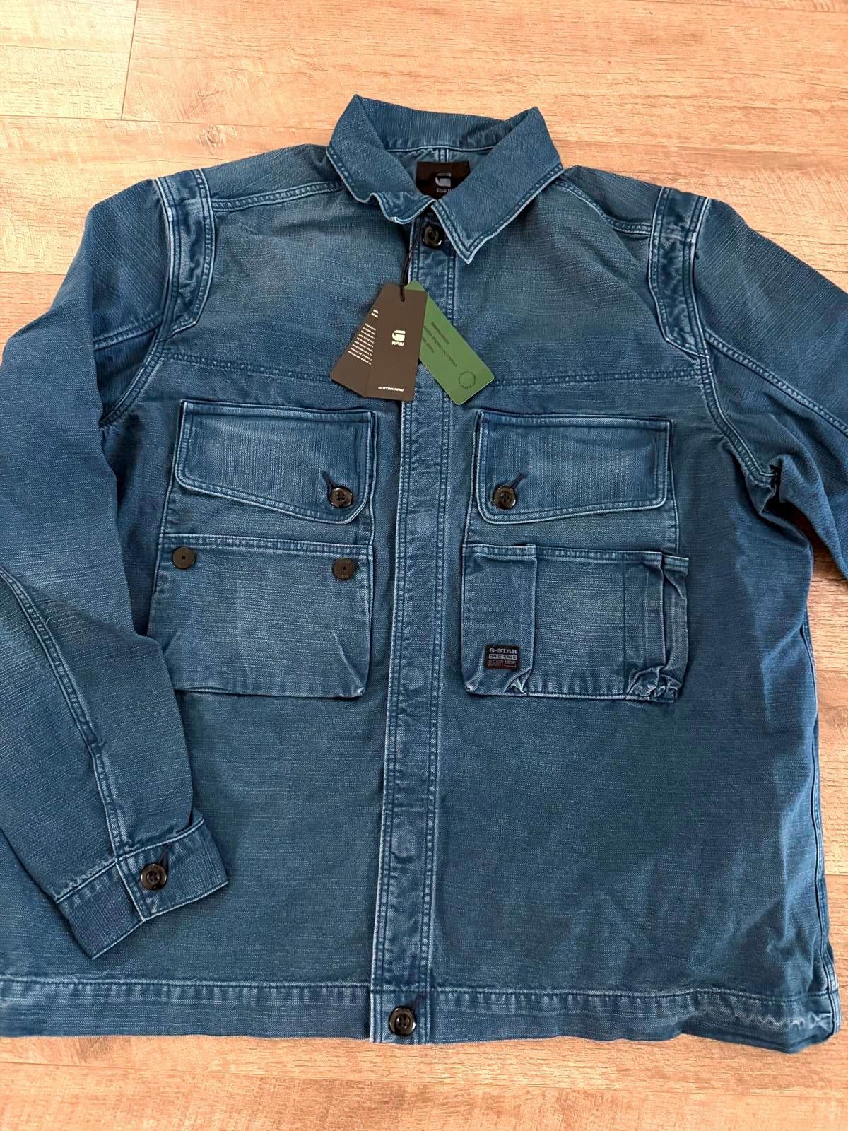 Other G-Star Raw Utility Overshirt Denim Jacket Size US XL / EU 56 / 4 - 3 Thumbnail