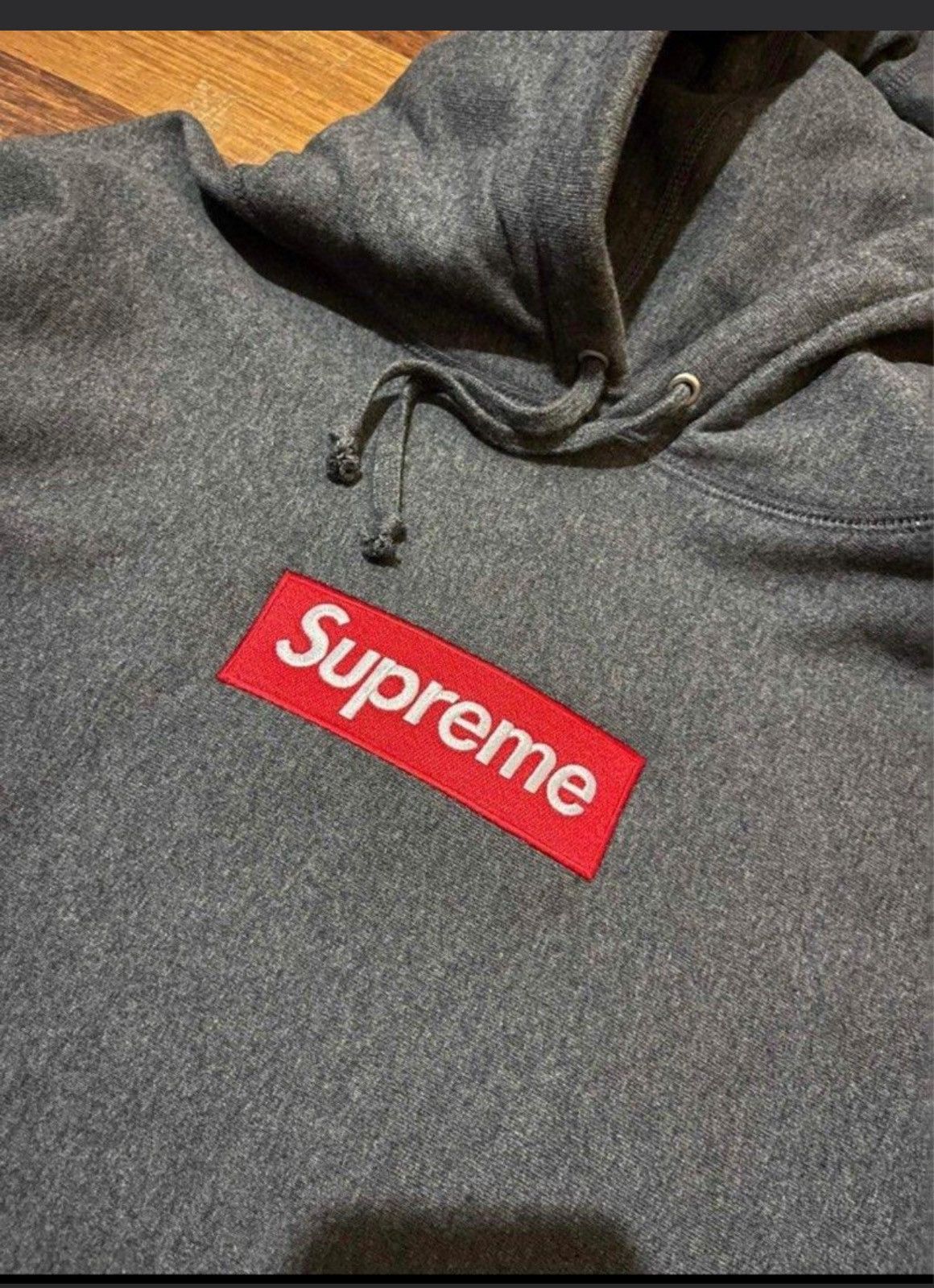 Supreme Supreme box logo hoodie (fw21) charcoal Size US S / EU 44-46 / 1 - 2 Thumbnail