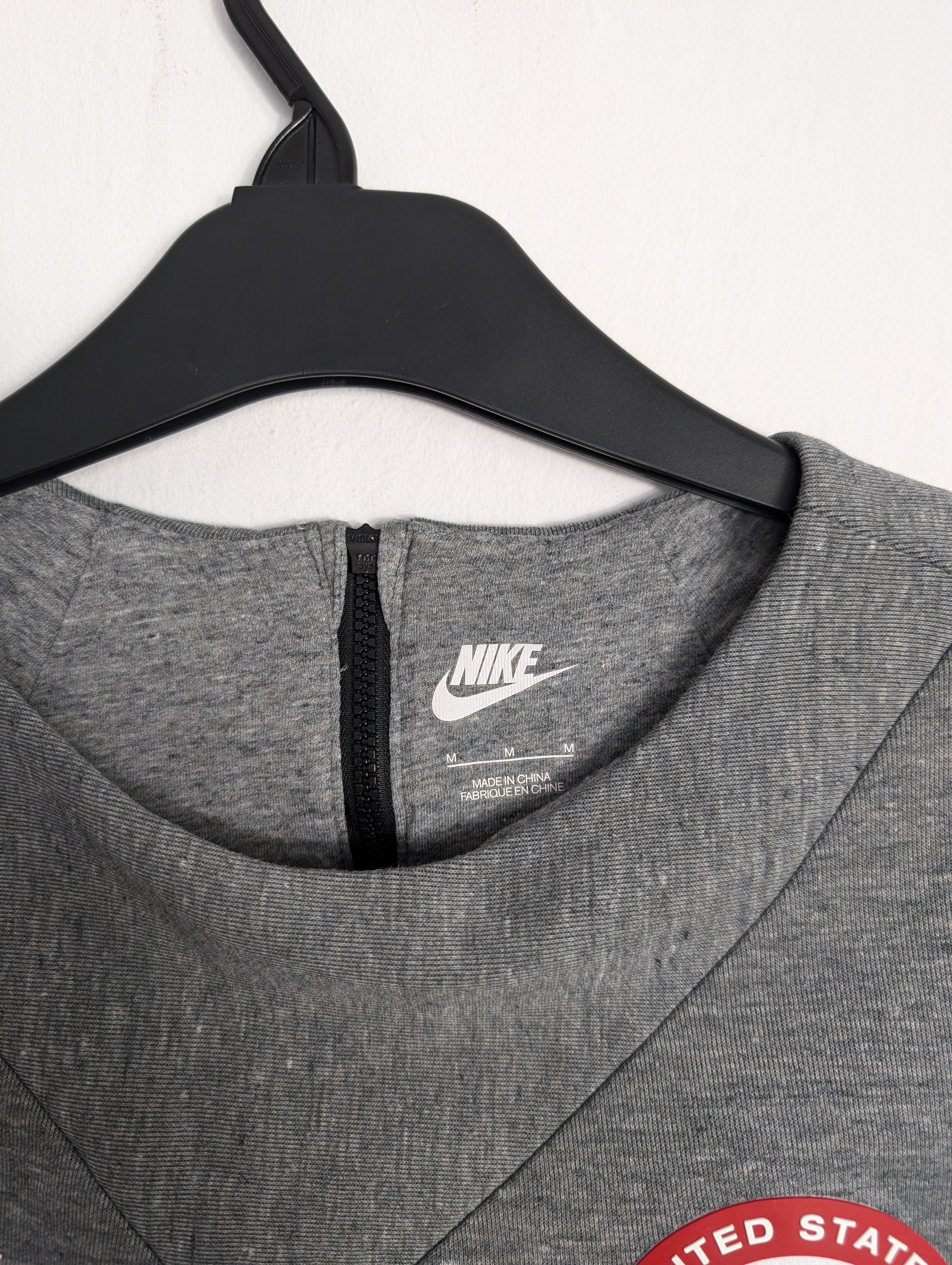 Nike Nike USA Olympic Team Gray Warm-Up T-Shirt Women's Size M / US 6-8 / IT 42-44 - 5 Thumbnail