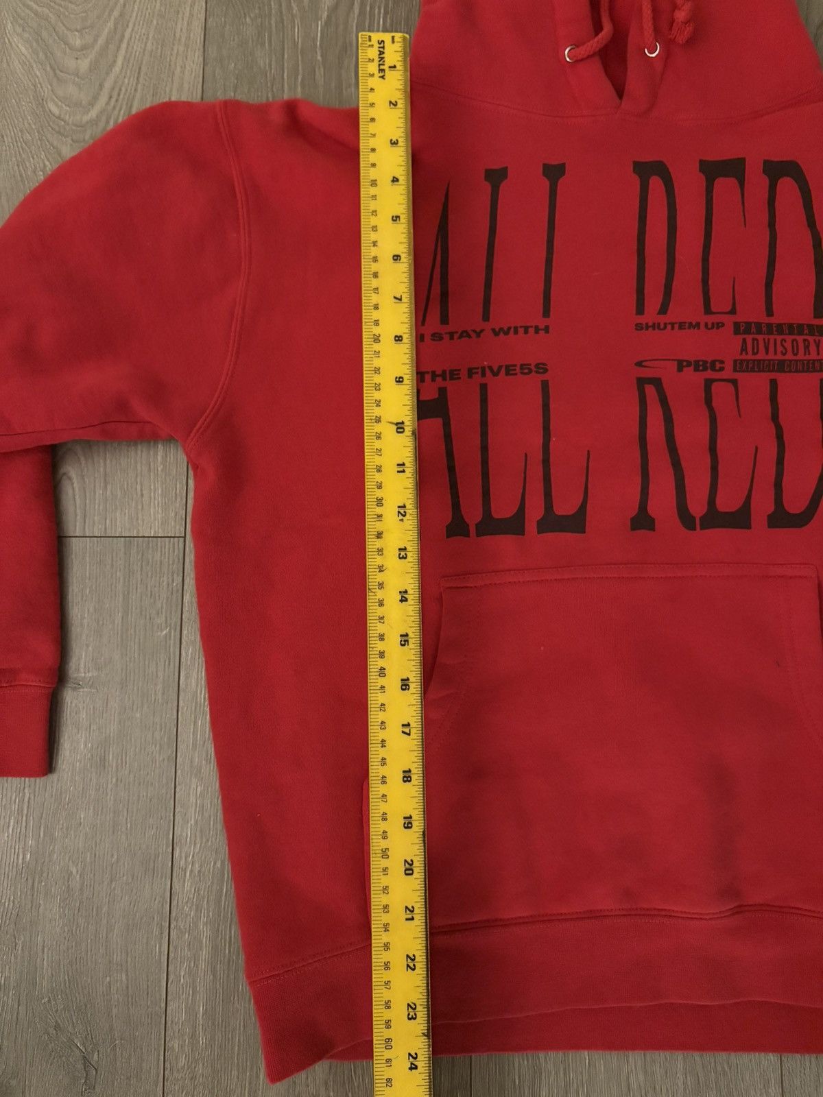 Playboi Carti Playboi Carti “All Red” Merch Size US M / EU 48-50 / 2 - 4 Thumbnail