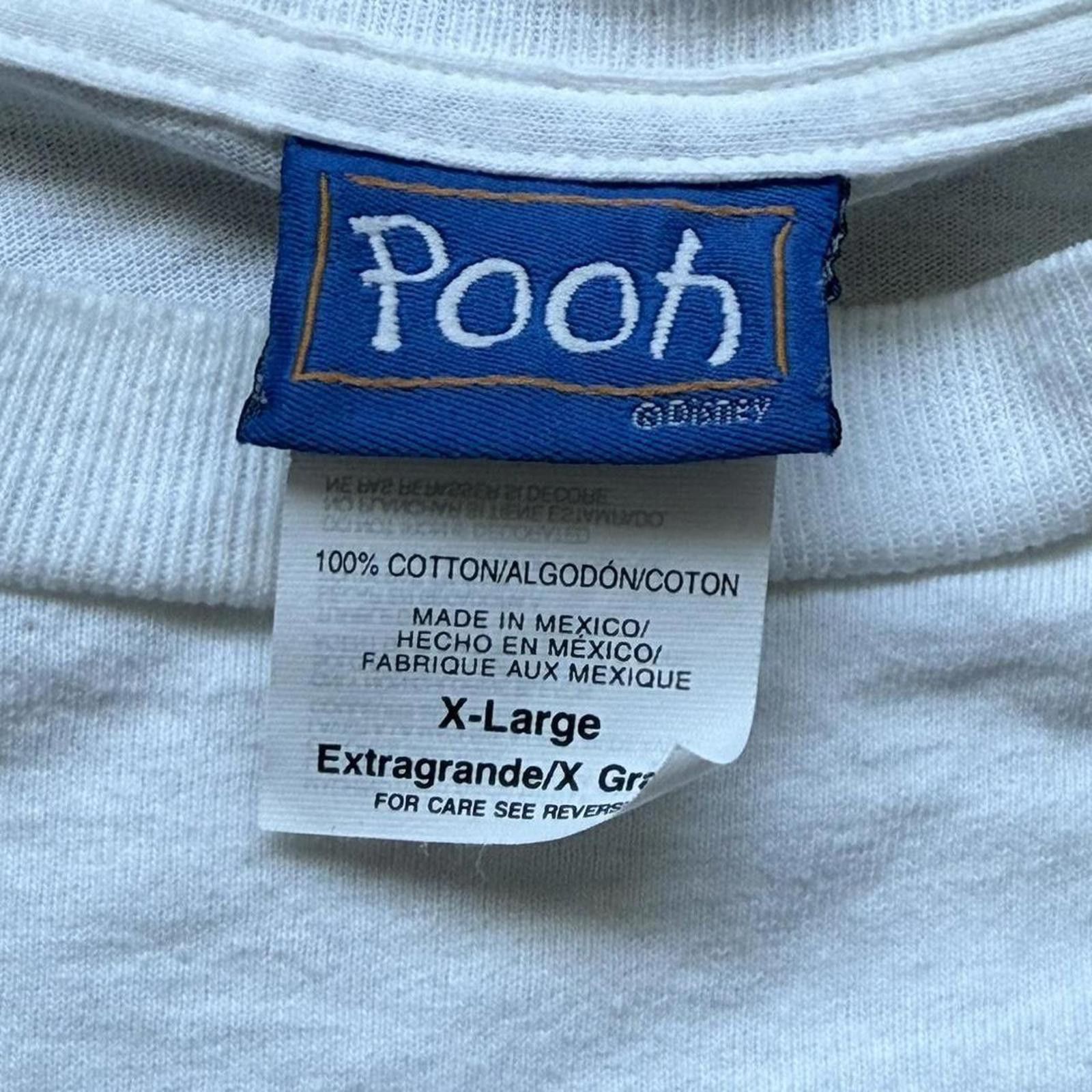 Disney Disney Winnie The Pooh “Pooh & Honey” Vintage T-Shirt Size US XL / EU 56 / 4 - 5 Thumbnail