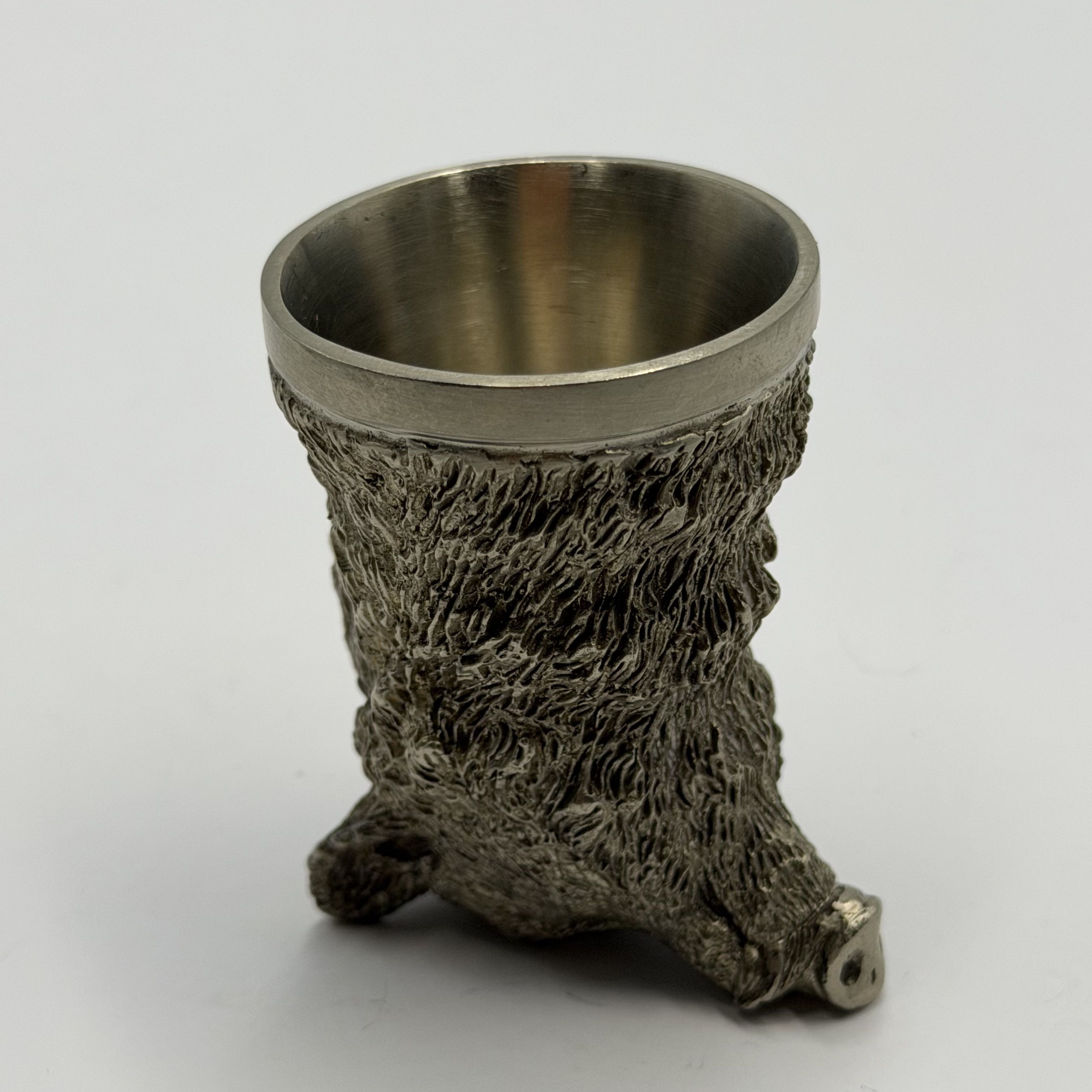 Vintage Vintage Metal Shot Glass Wild Boar Head Figurine Handcrafted Size ONE SIZE - 2 Thumbnail