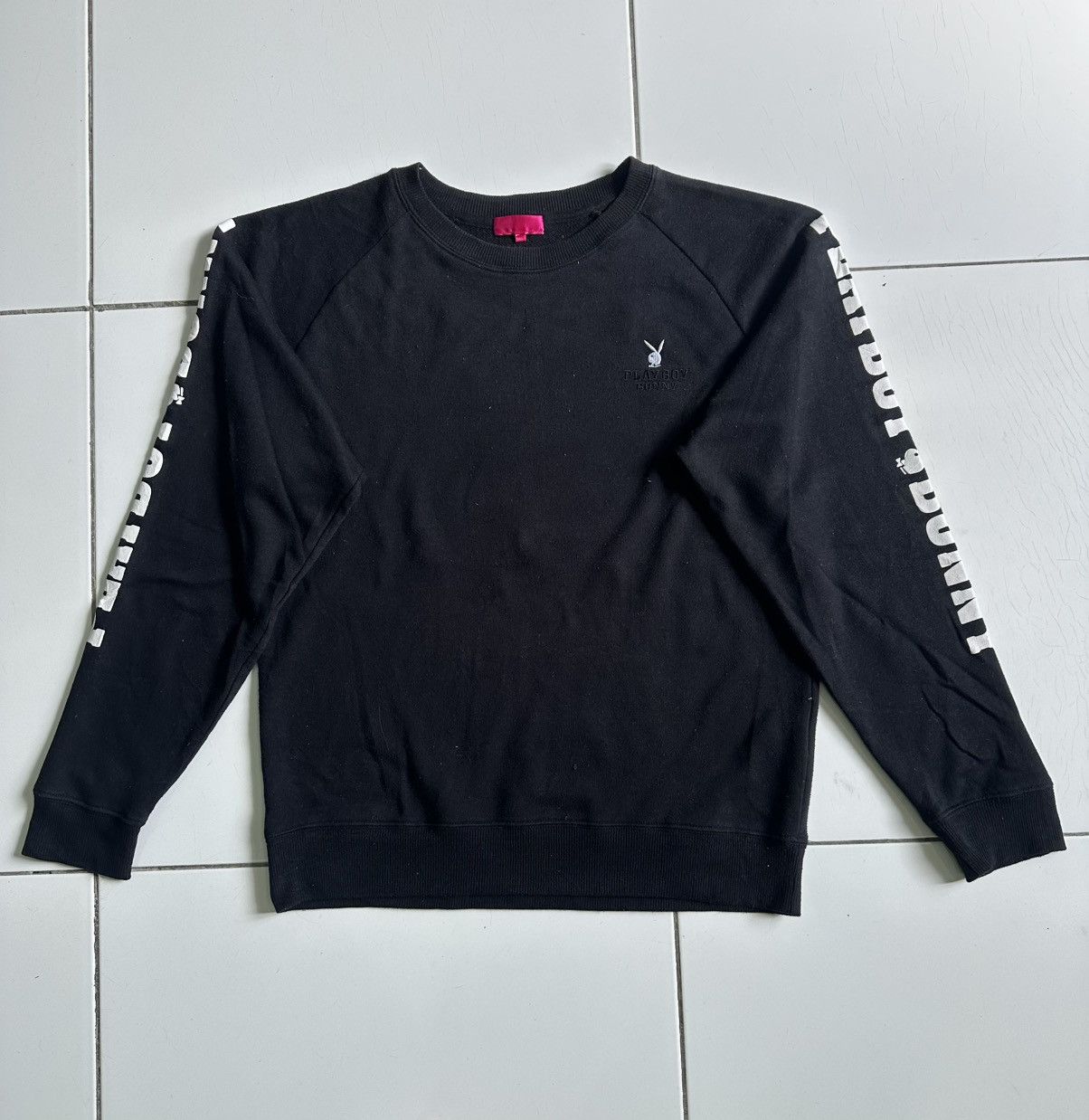 Japanese Brand × Playboy Vintage Playboy bunny Crewneck black Size US M / EU 48-50 / 2 - 2 Thumbnail