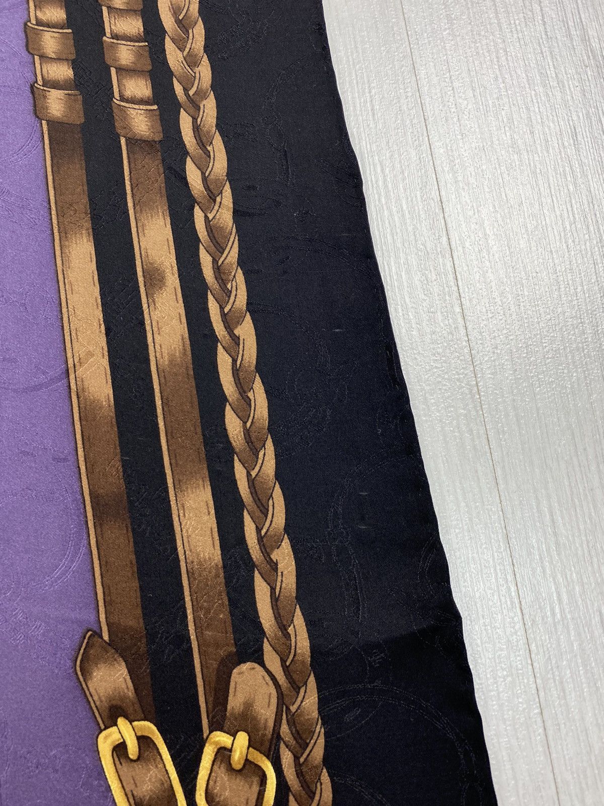 Ralph Lauren Vintage Ralph Lauren Silk Scarf like Versace Burberry Size ONE SIZE - 4 Thumbnail
