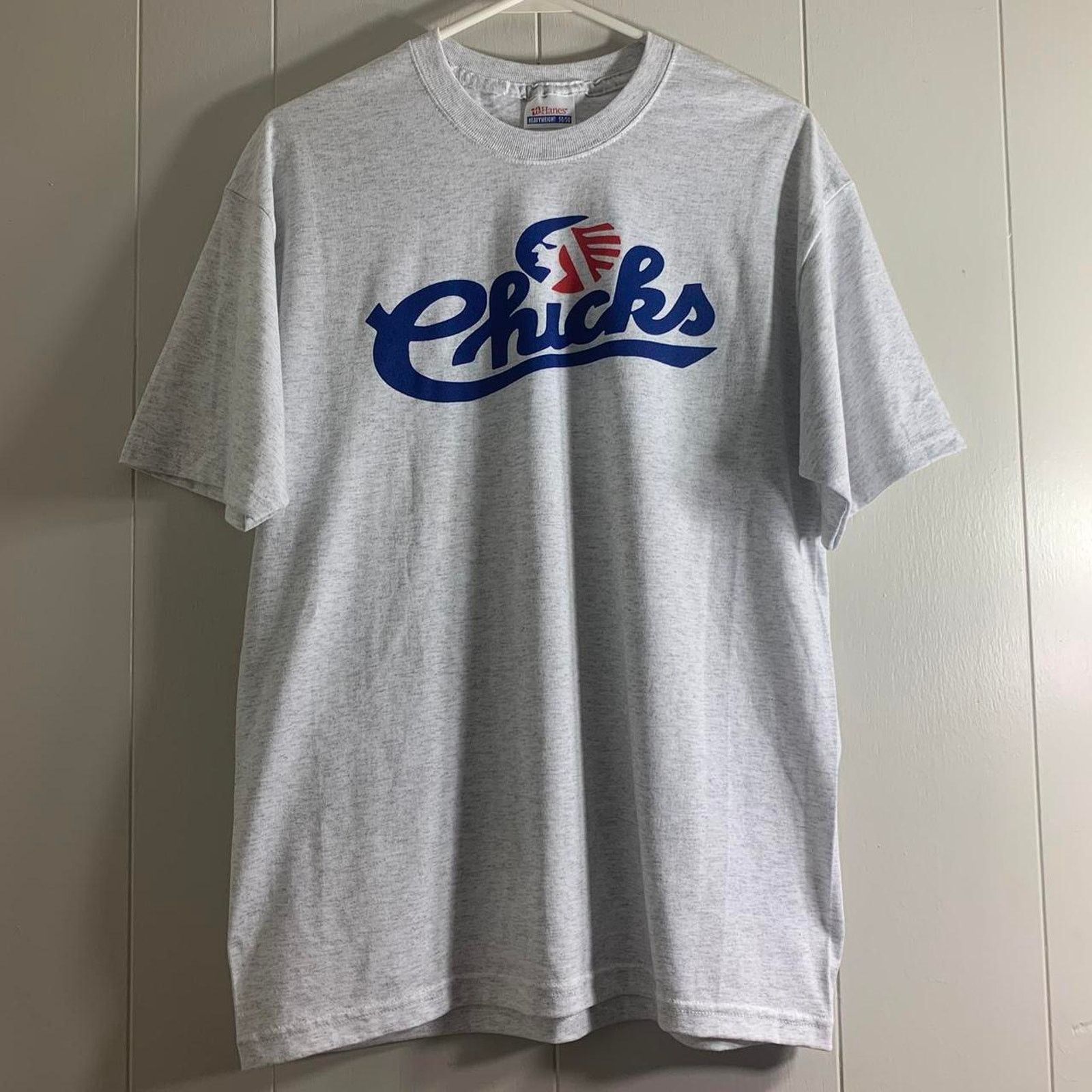 Hanes vintage 1997 MLB MEMPHIS CHICKS BASEBALL graphic tee shirt M Size US M / EU 48-50 / 2 - 3 Thumbnail
