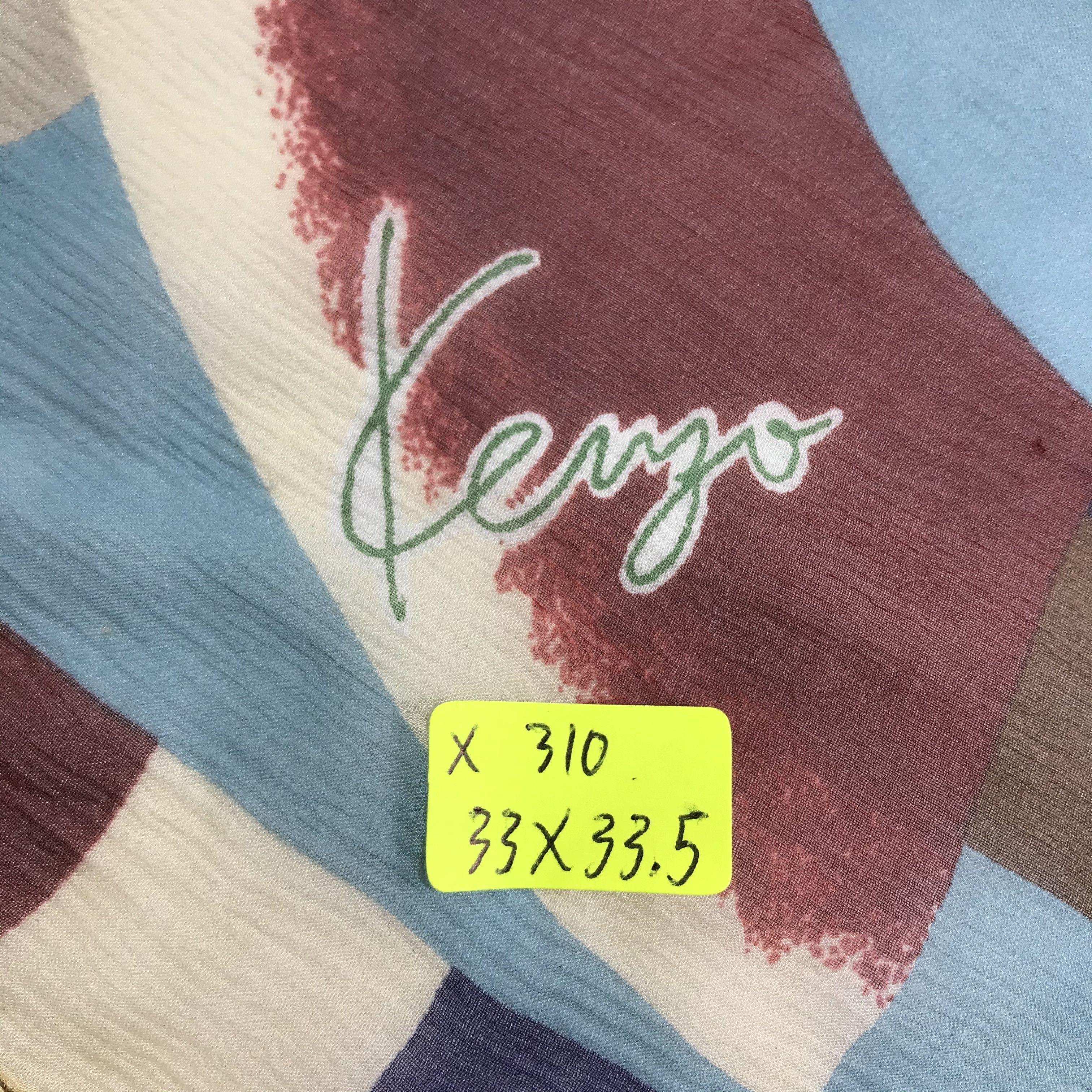 Vintage Vintage Kenzo Silk Scarf Size ONE SIZE - 7 Thumbnail