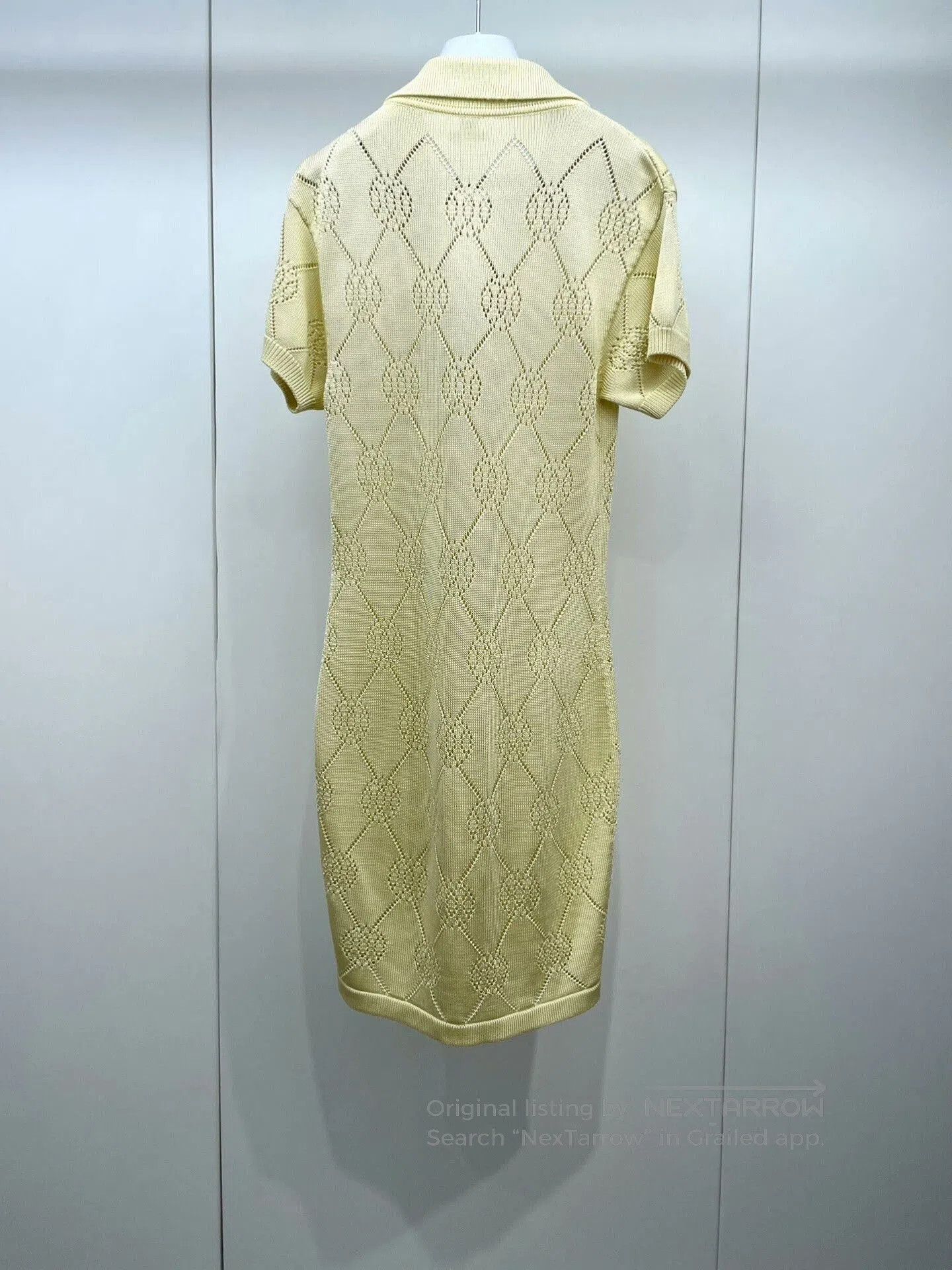 Hermes Hermes Cutout Pattern Polo Dress. Size US XS / EU 42 / 0 - 2 Thumbnail