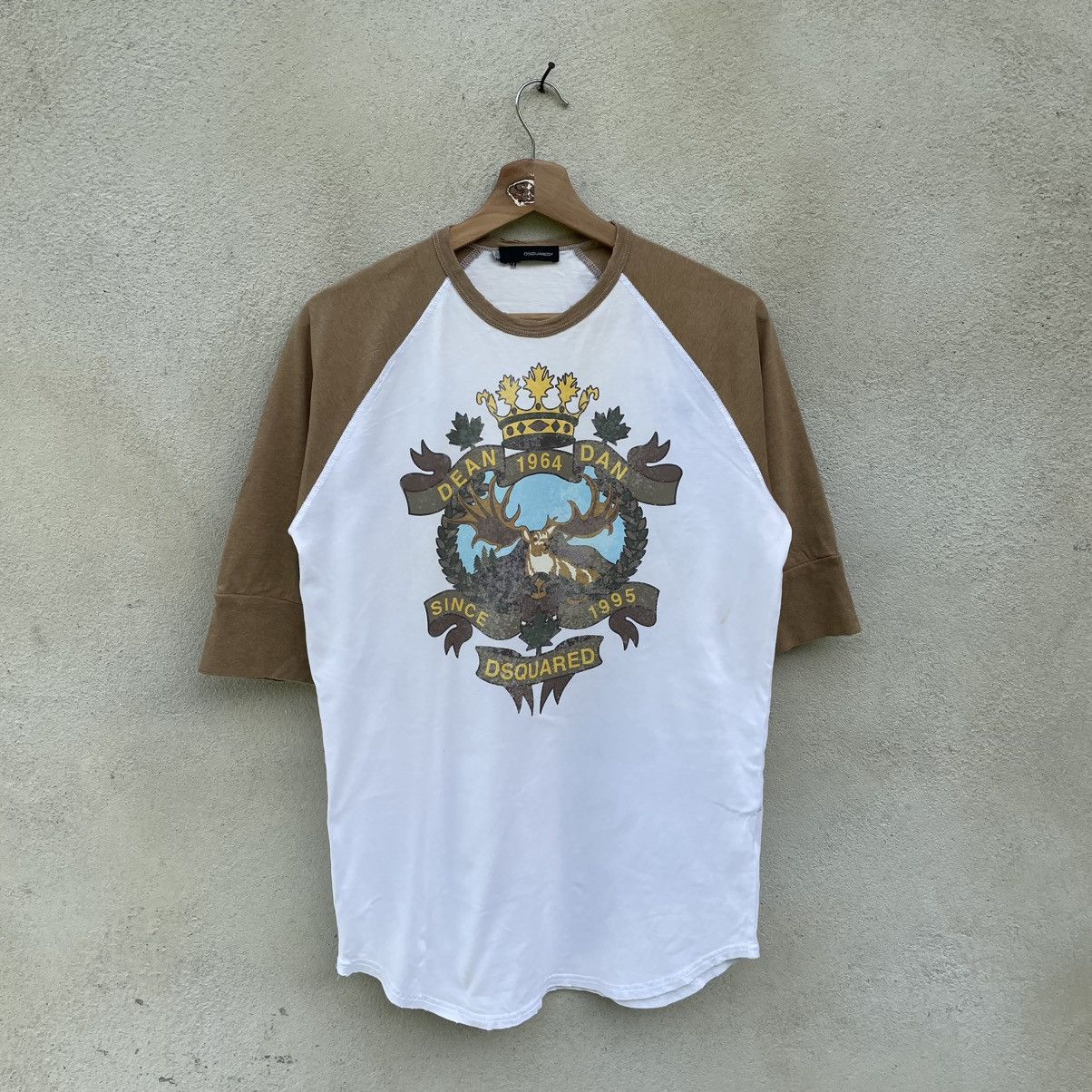 Dsquared2 × Vintage Dsquared2 Vintage Graphic Tee Designer 🍒 Size US M / EU 48-50 / 2 - 2 Thumbnail