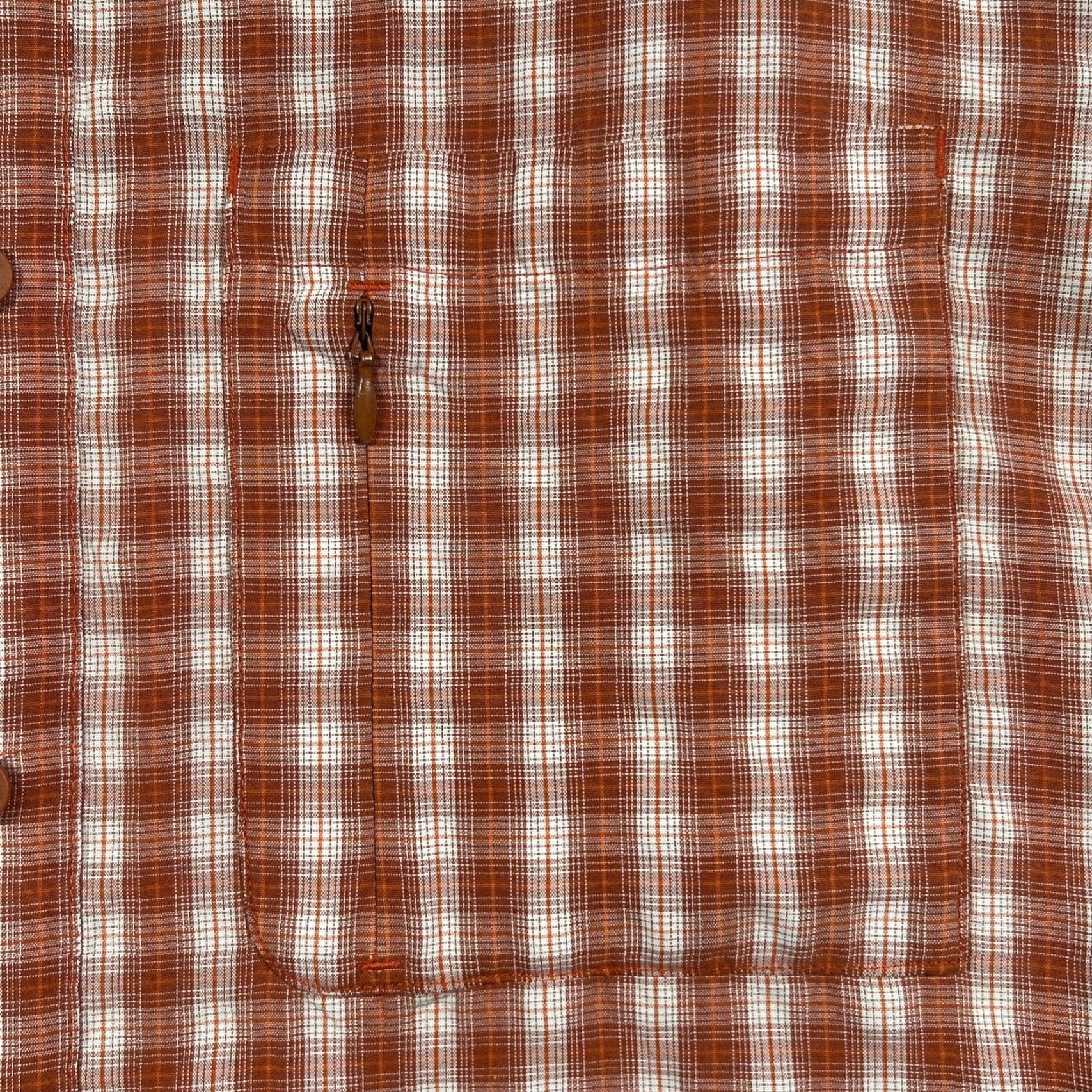 The North Face The North Face Mens Short Sleeve Button Up Shirt XL Orange Check Hiking Read Size US XL / EU 56 / 4 - 6 Thumbnail