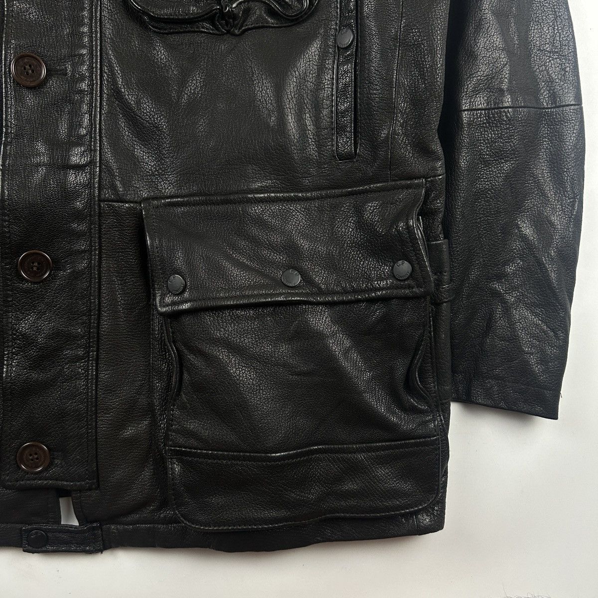 C.P. Company C.P. Company Mille Miglia Leather Jacket Size US M / EU 48-50 / 2 - 5 Thumbnail
