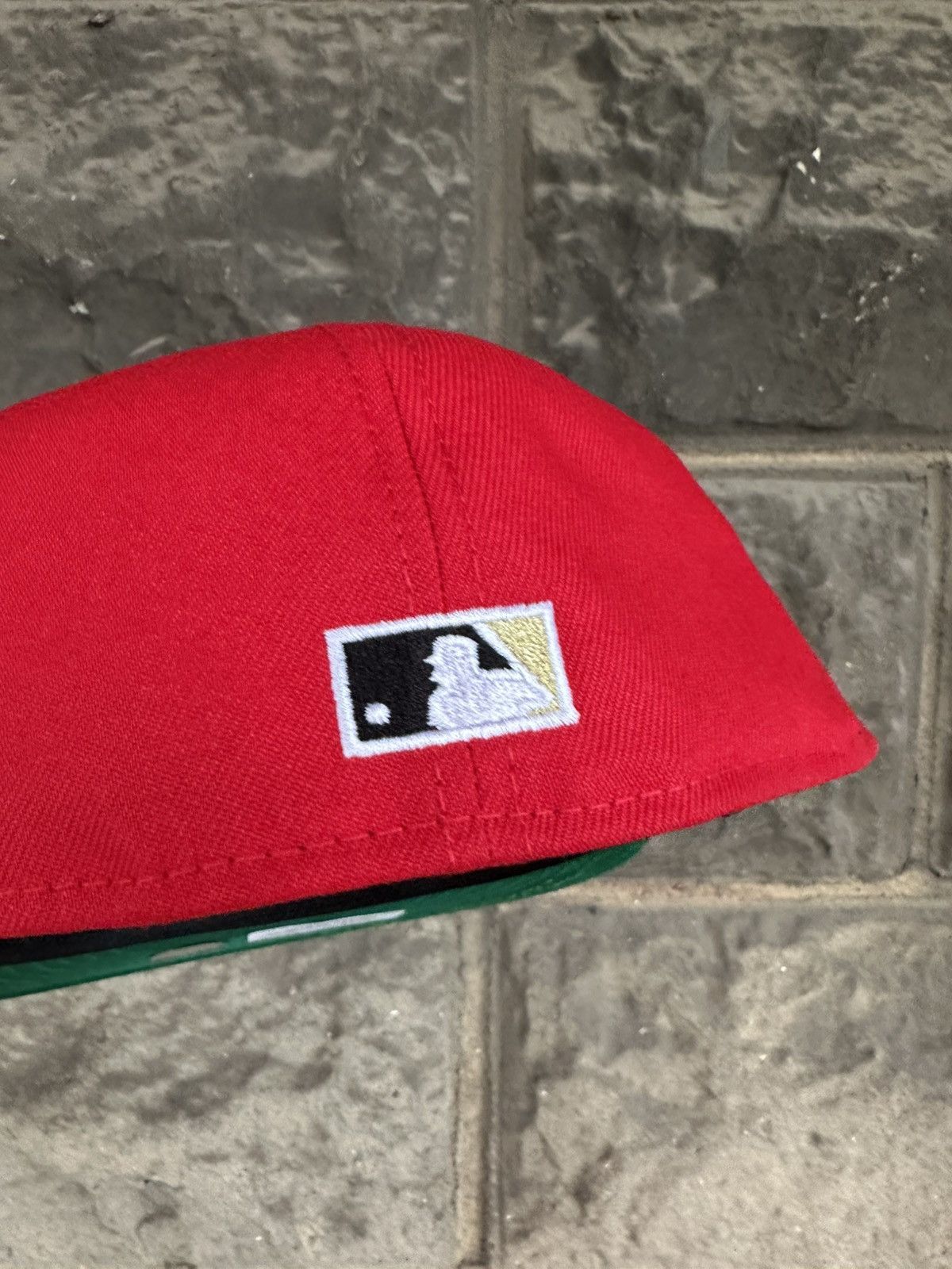 MLB × New Era × Supreme 7 3/8 CHAMPAGNE NEW YORK GIANTS 1942 ALL STAR GAME PATCH HAT Size ONE SIZE - 4 Thumbnail
