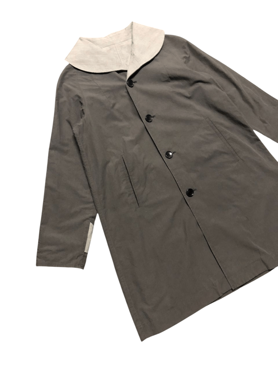 Beams Japan Beams Boys Rivesible Overcoat Plaid Brown Design rare Size US S / EU 44-46 / 1 - 11 Thumbnail