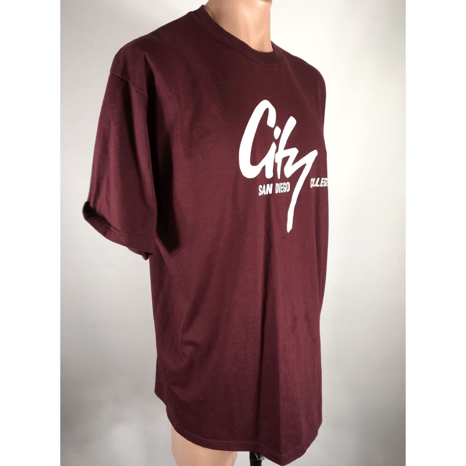 Jerzees VINTAGE San Diego City College Community California T-Shirt Men's XL Nike? Size US XL / EU 56 / 4 - 4 Thumbnail