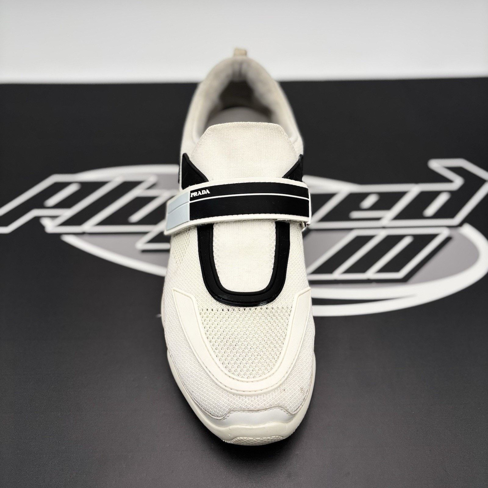 Prada Prada Cloudbust Sneaker ' White Black ' | GOOD CONDITION! Size US 7.5 / EU 40-41 - 5 Thumbnail