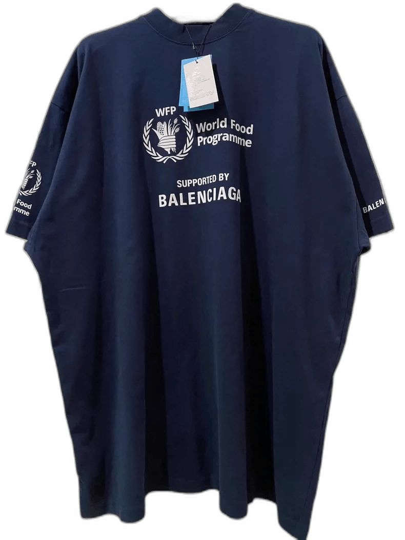 Balenciaga Balenciaga Supported Short Sleeve T-Shirt-yf Size US L / EU 52-54 / 3 - 1 Thumbnail