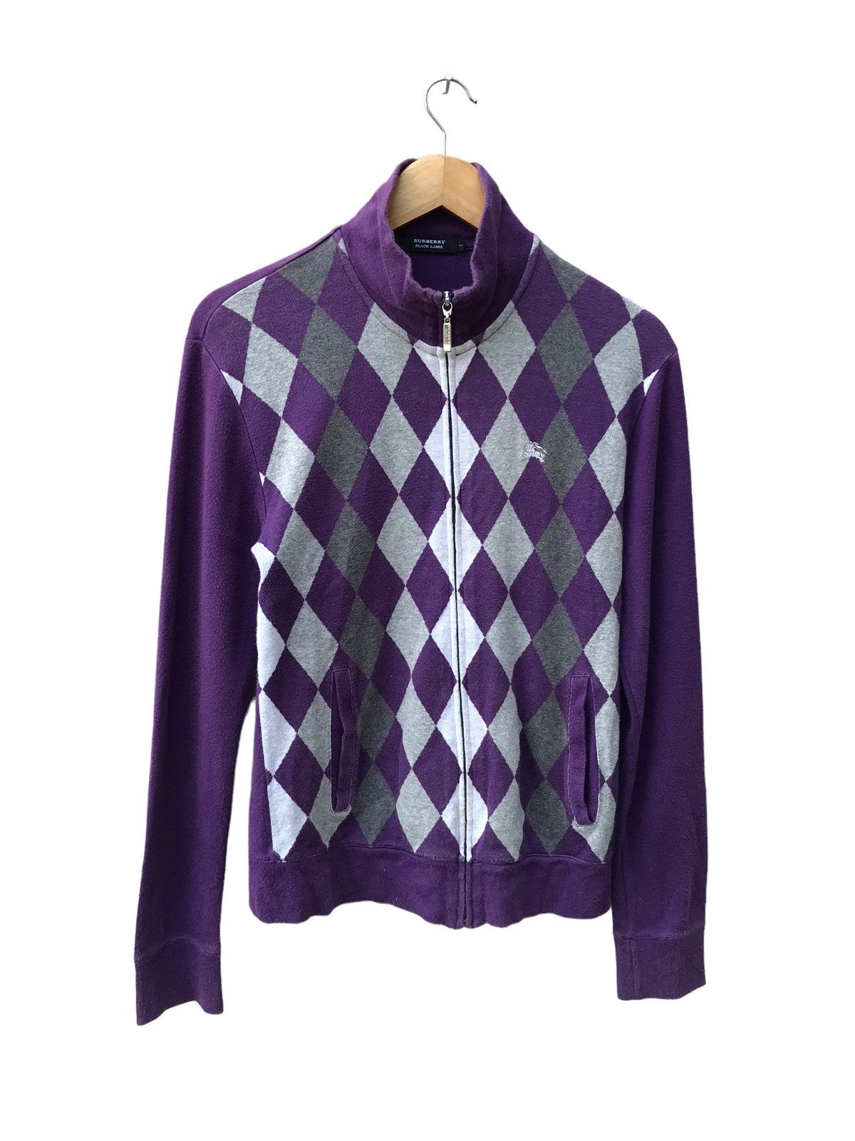 image of Black Label Pattern Jacket in Purple, Women's (Size Small)