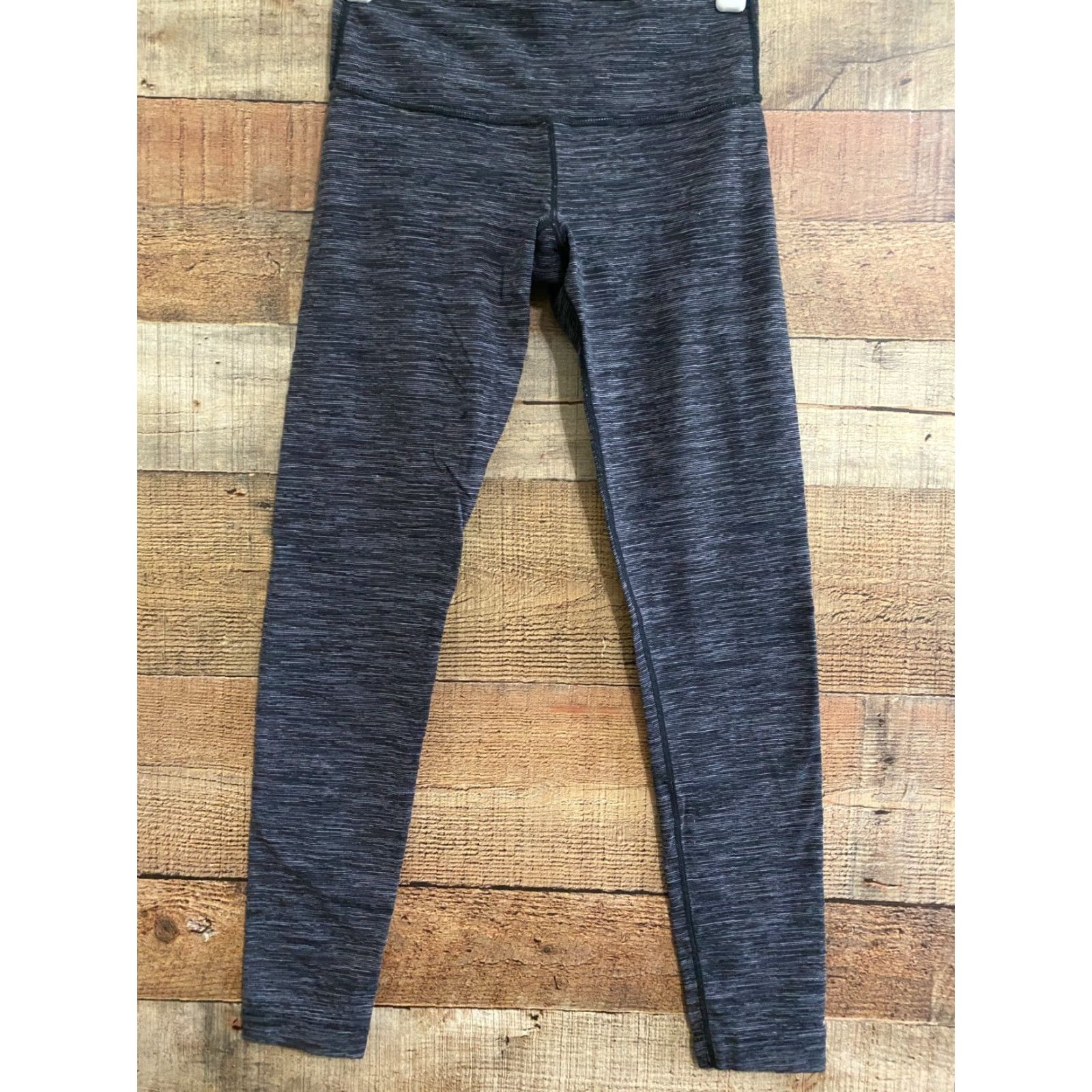 Lululemon LULULEMON Gray Yoga Leggings TIGHTS Size 4 Women Activewear Regular Fitness Size 27" / US 4 / IT 40 - 2 Thumbnail