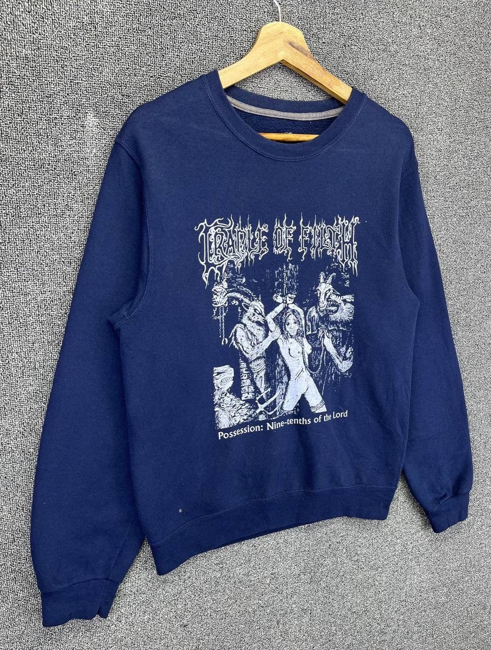 Band Tees Cradle of Filth Punk Rock Band Tees Rare Sweatshirt Size US S / EU 44-46 / 1 - 2 Thumbnail