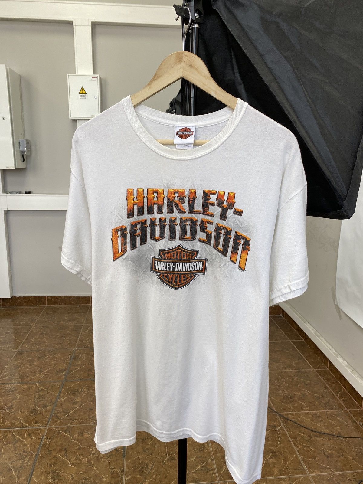 Harley Davidson Vintage 2008 Harley Davidson Tampa Florida Choppers T-Shirt Size US L / EU 52-54 / 3 - 1 Thumbnail