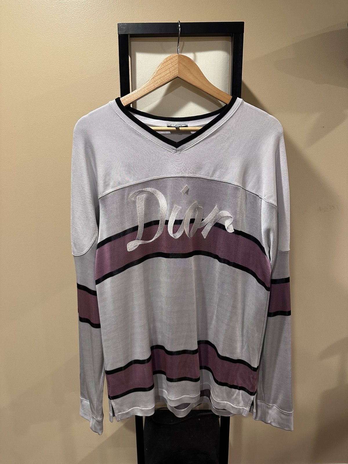 Dior Dior x Kim Jones Embroidered Logo 47 Hockey Jersey 2022 Size US M / EU 48-50 / 2 - 1 Thumbnail