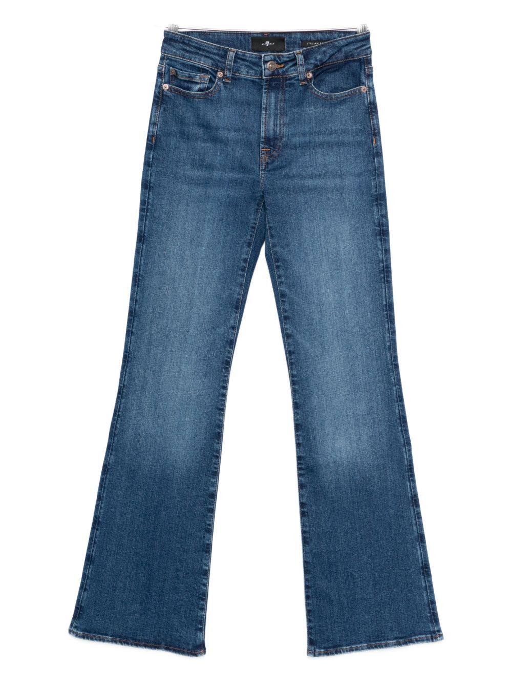 7 For All Mankind THE LEGGY BOOTCUT DENIM JEANS Size 30" / US 8 / IT 44 - 1 Thumbnail