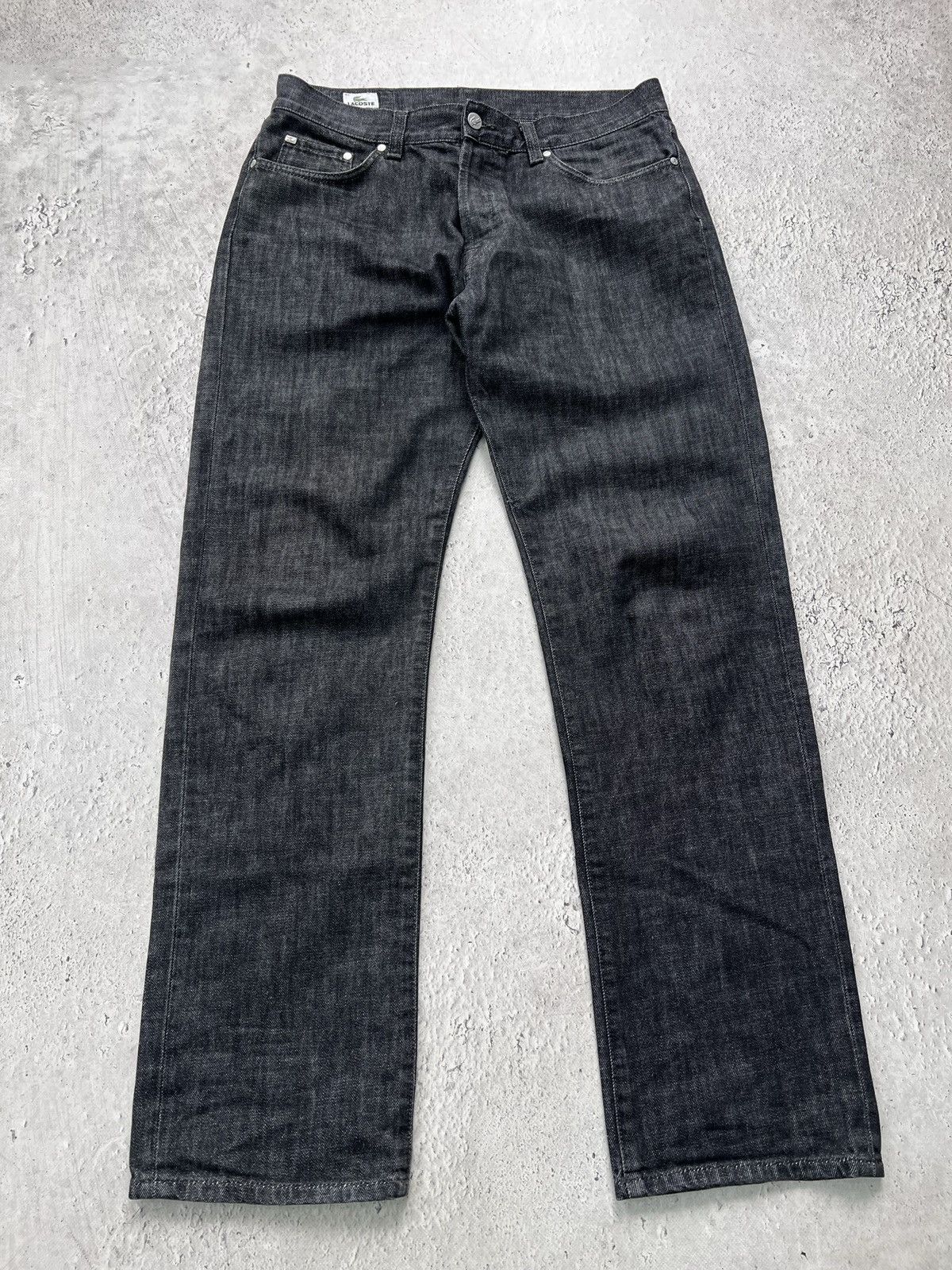Japanese Brand × Lacoste VINTAGE JAPANESE LACOSTE BAGGY REGULAR GRAY PANTS Size US 34 / EU 50 - 2 Thumbnail