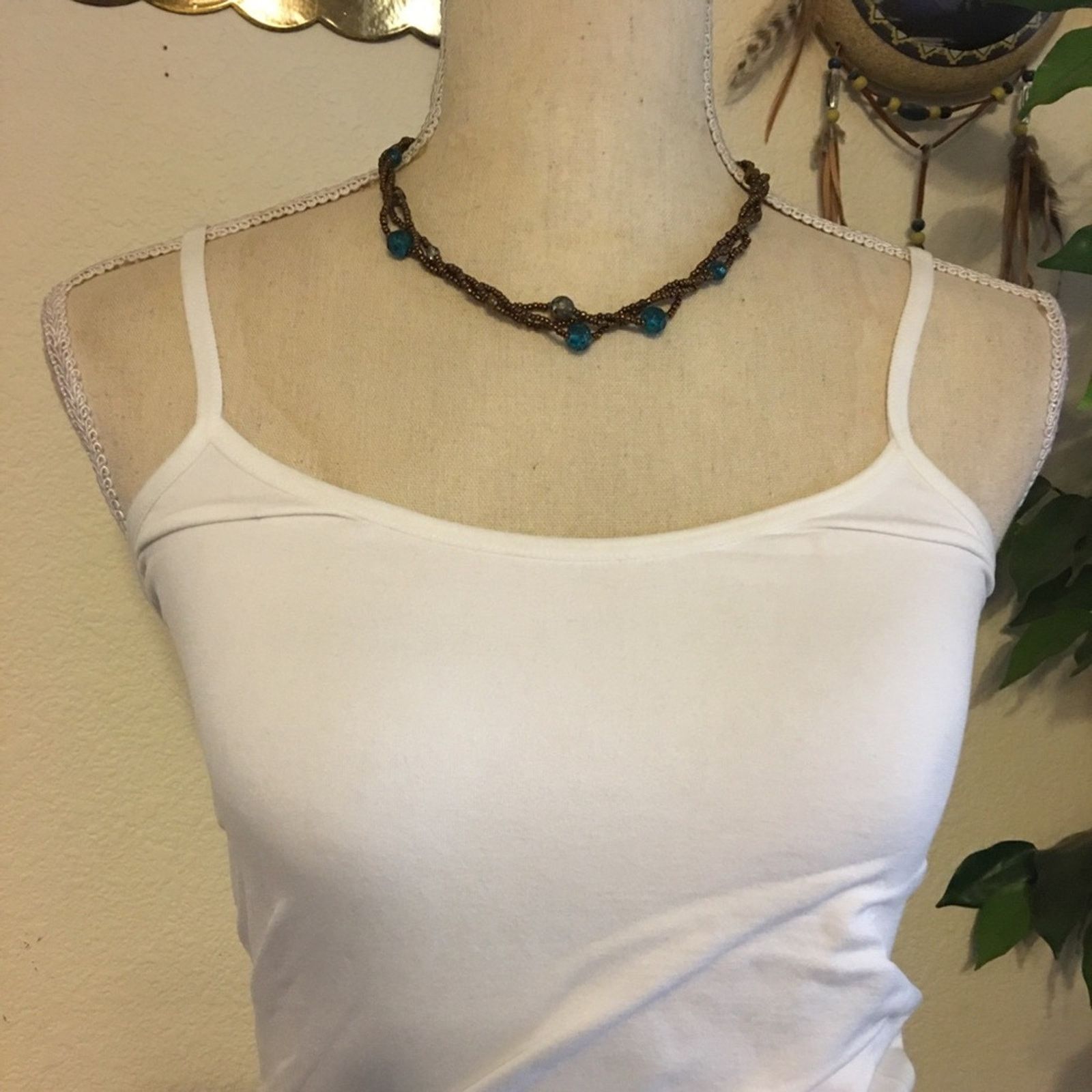 Vintage Vintage triple strand twisted seed bead necklace Size ONE SIZE - 3 Thumbnail