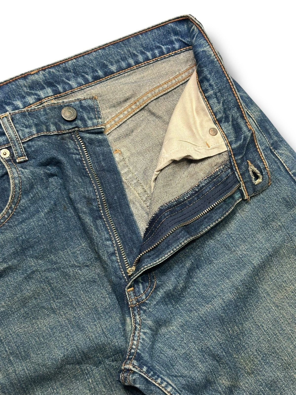 Levi's Levis 512 Straight Cut Distressed With Mudwash & Faded Size US 32 / EU 48 - 9 Thumbnail