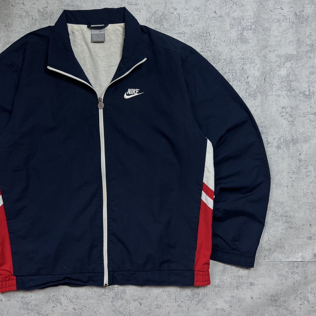 Nike 90s NIKE VINTAGE DOUBLE LOGO WINDBREAKER RETRO JACKET Size US M / EU 48-50 / 2 - 4 Thumbnail