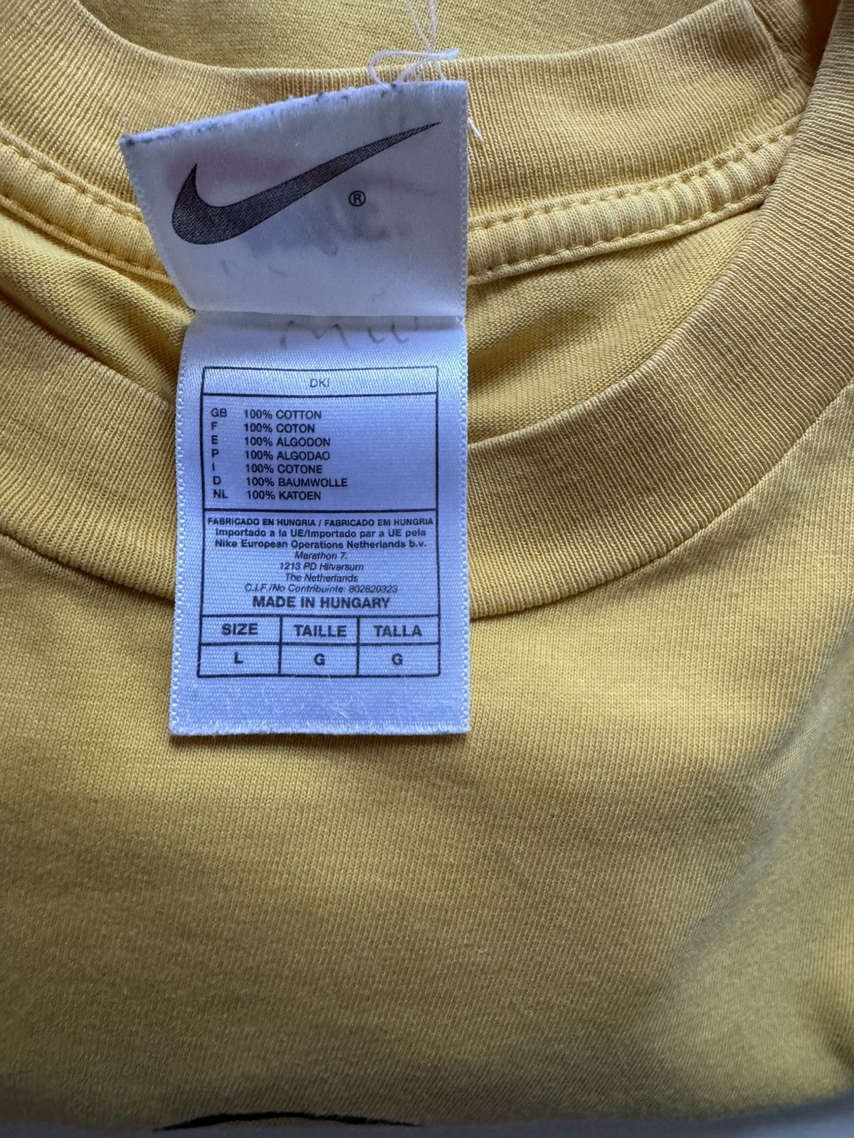 Nike 1997 Ronaldo R9 Nike Vintage Tee L Size US L / EU 52-54 / 3 - 8 Thumbnail