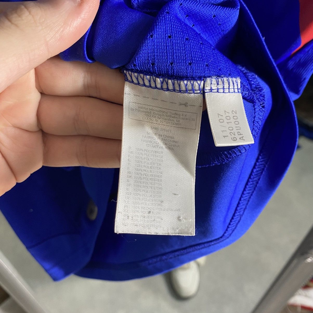 Adidas Nike France Jersey T-shirt Size US XS / EU 42 / 0 - 6 Thumbnail
