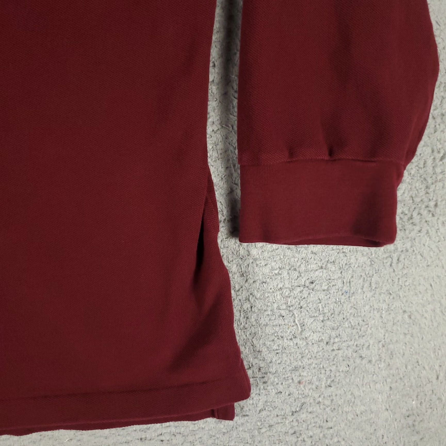 Ralph Lauren Ralph Lauren Polo Shirt Mens 2XL Red Solid Long Sleeve Shirt Casual Casualwear Polo Mens 2XL Red Polo Ralph Lauren Size US XXL / EU 58 / 5 - 5 Thumbnail