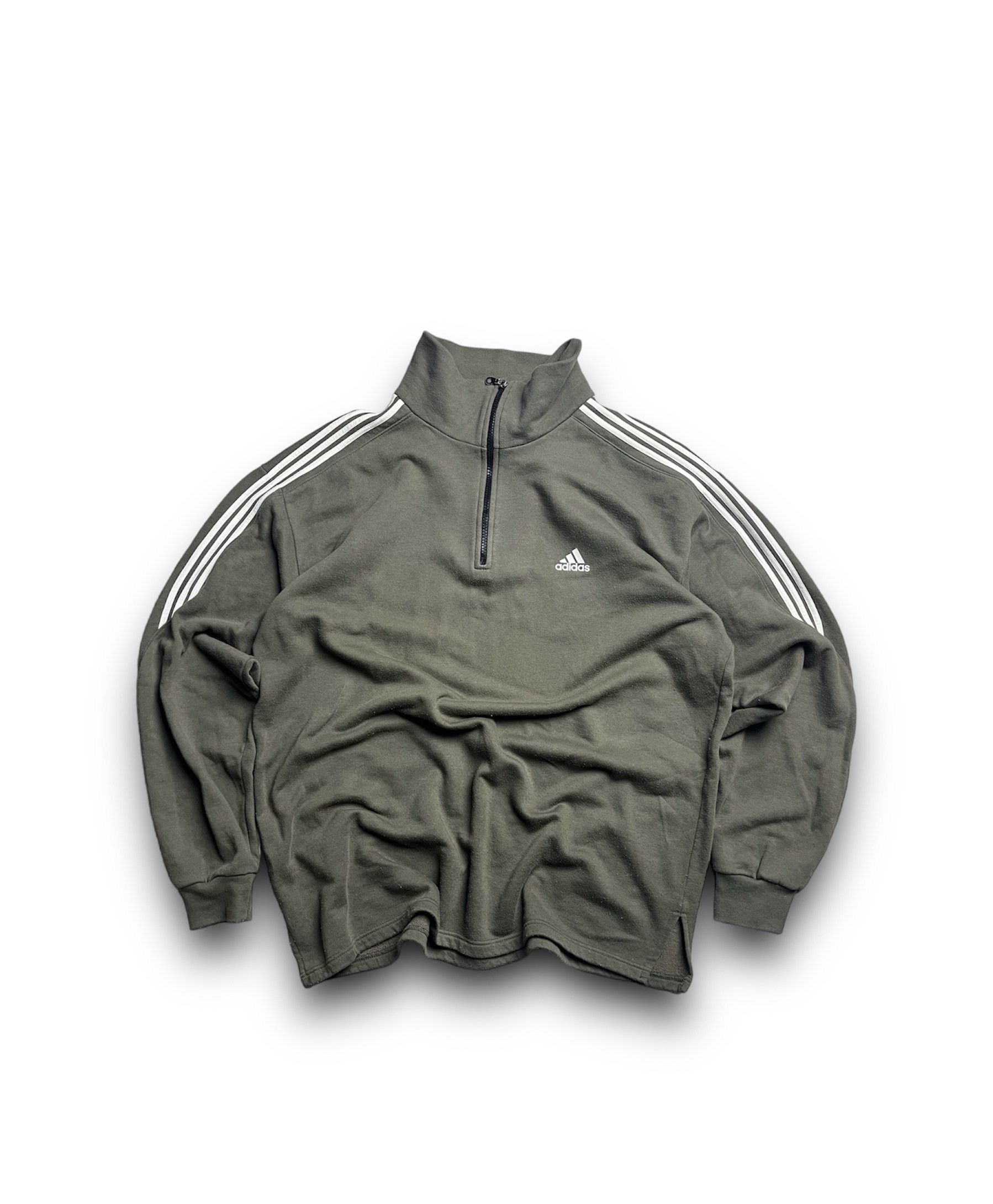 Adidas Adidas Vintage Jumper 1/4Zip Small Logo Size Medium Size US M / EU 48-50 / 2 - 1 Thumbnail
