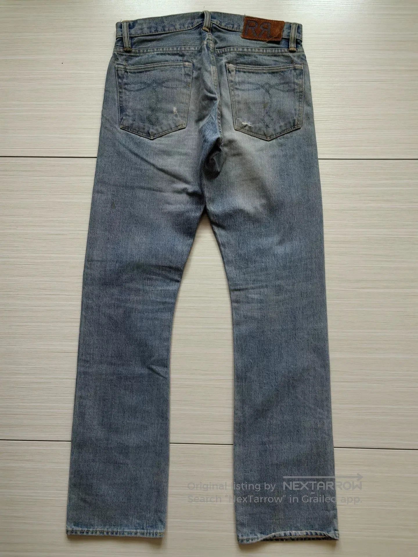 RRL Ralph Lauren RRL Slim Bootcut Denim Jeans. Size US 30 / EU 46 - 6 Thumbnail