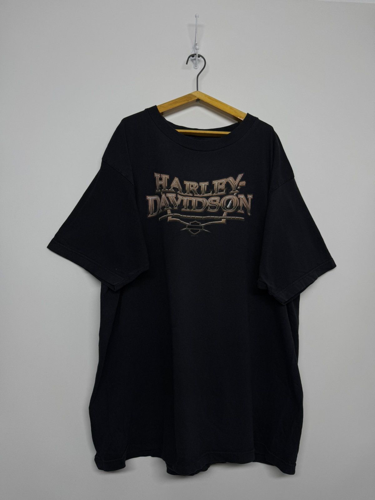 Harley Davidson Vintage Moto Biker Grunge Harley Davidson T-shirt Y2K Size US XXL / EU 58 / 5 - 6 Thumbnail