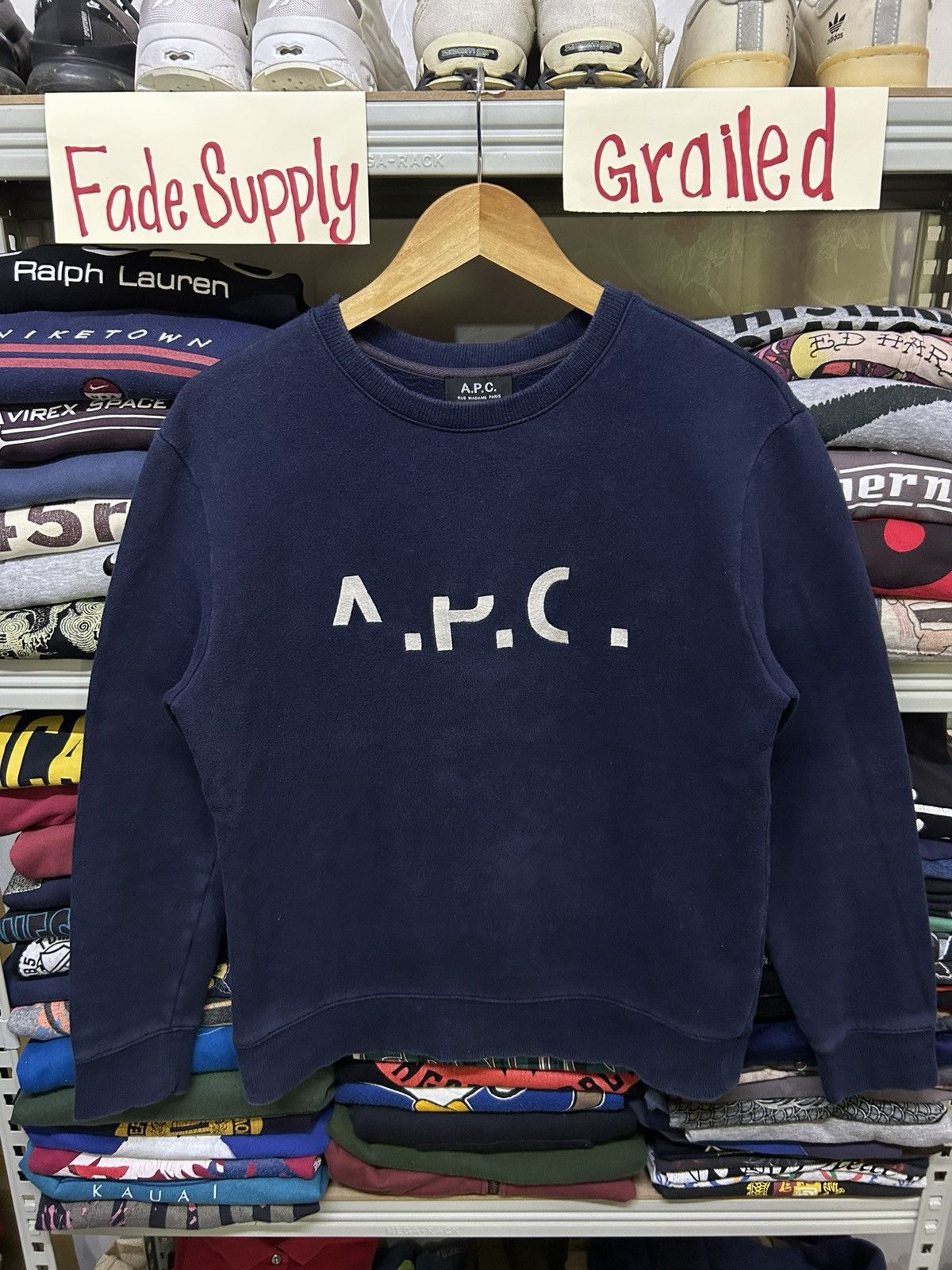 A.P.C. Vintage A.P.C embroidery logo Size US M / EU 48-50 / 2 - 1 Thumbnail
