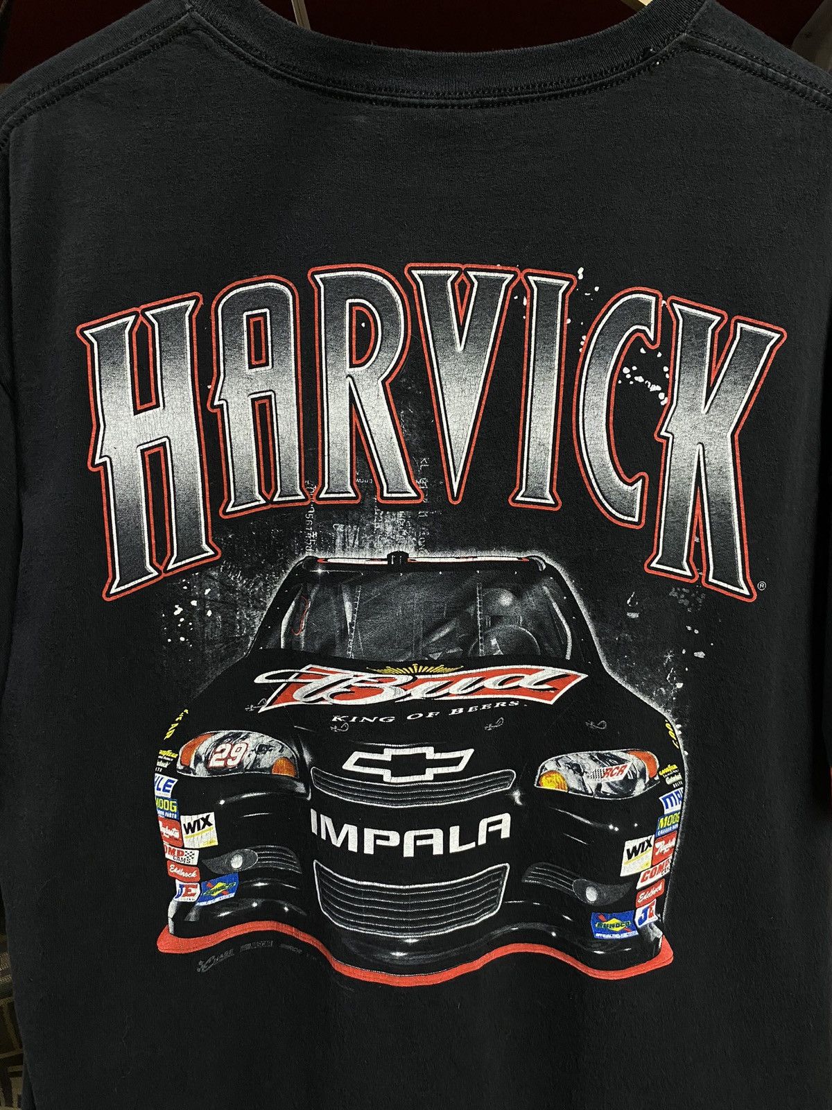 NASCAR Vintage 00’ Nascar Racer Tee Shirt XLarge Size US XL / EU 56 / 4 - 7 Thumbnail