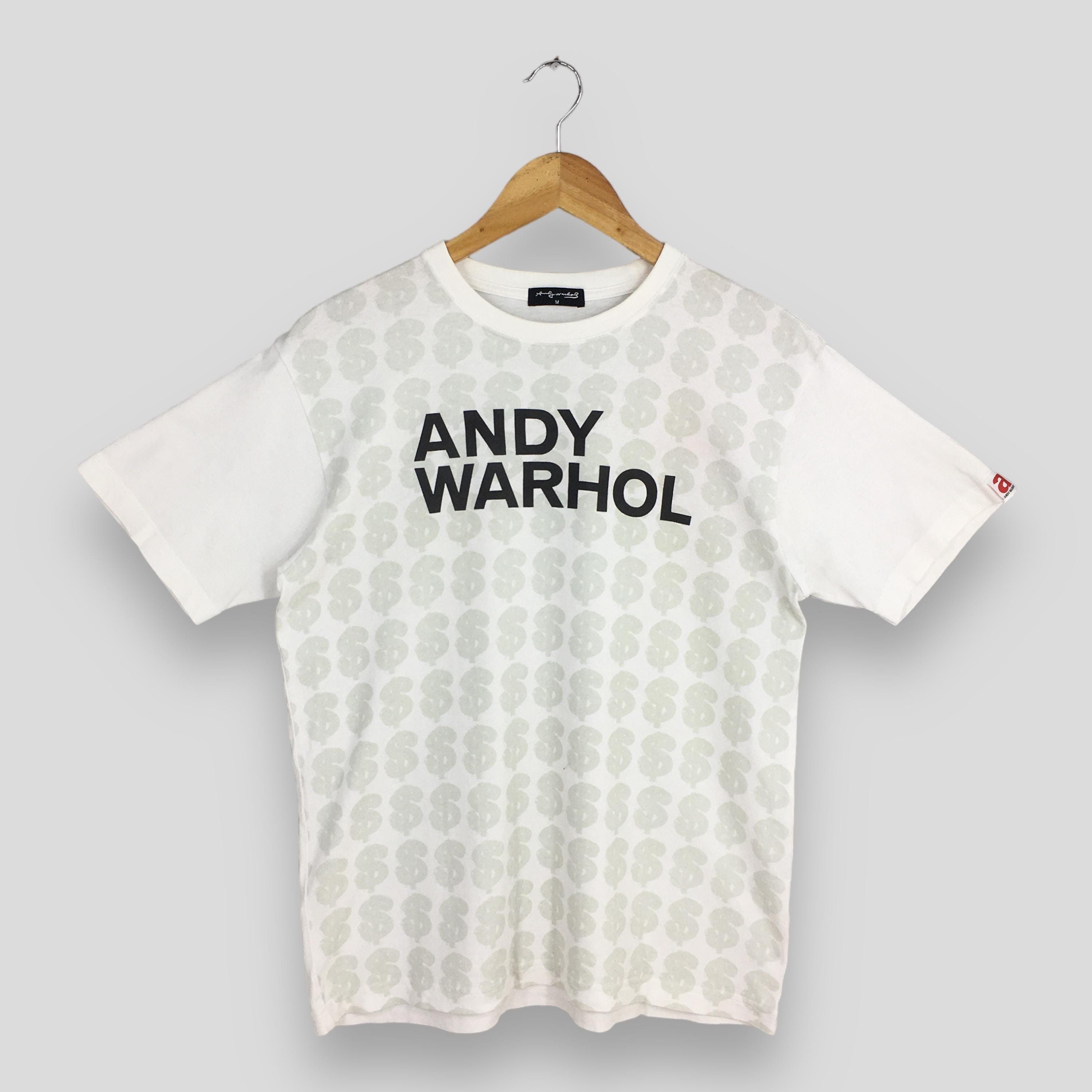 Andy Warhol Vintage Andy Warhol Dollar Art White T shirt Medium Size US M / EU 48-50 / 2 - 1 Thumbnail