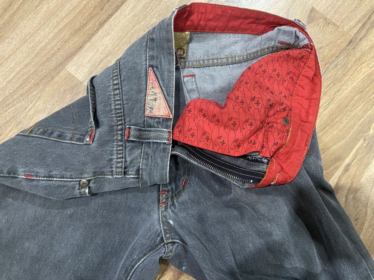 Atticus Atticus jeans with a distinct red inner lining Size US 34 / EU 50 - 9 Thumbnail