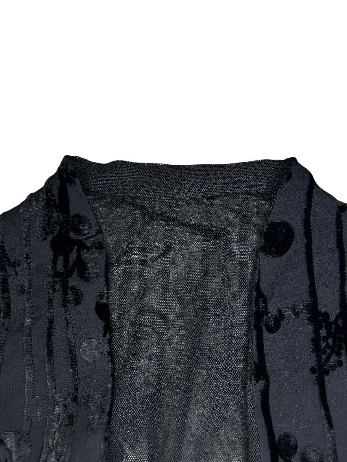 Yohji Yamamoto F/W 96 Patterned Mesh Jacket Size M / US 6-8 / IT 42-44 - 6 Thumbnail