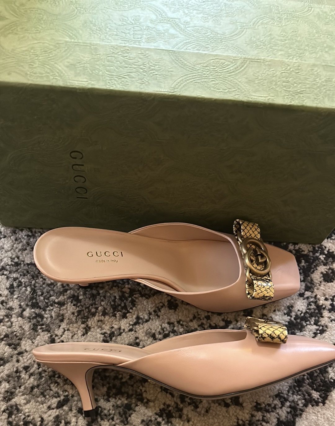 Gucci Gucci Interlocking G Mules size 36.5 Size US 6.5 / IT 36.5 - 4 Thumbnail