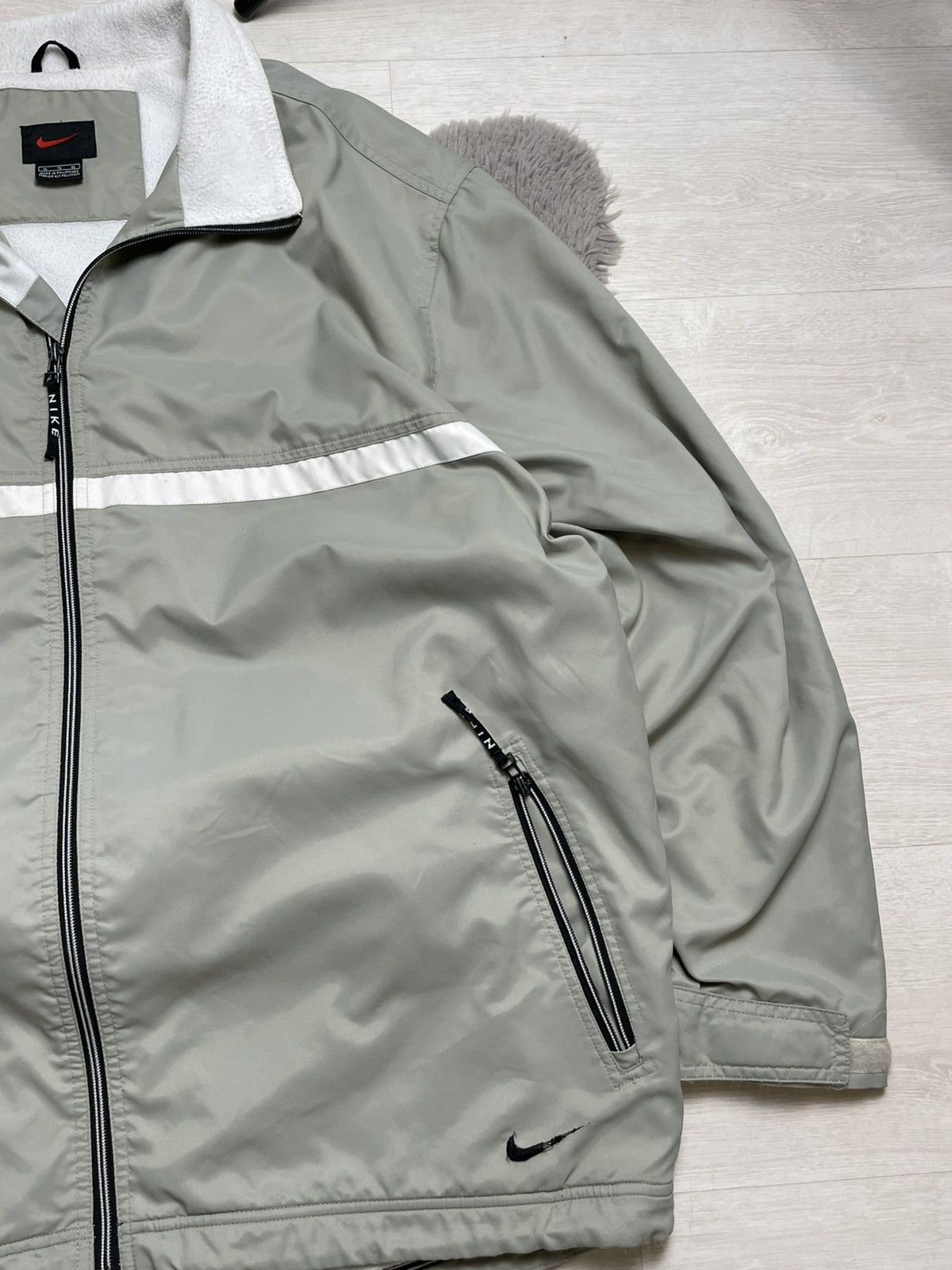 Nike × Vintage Nike Vintage 90’s Light Jacket Small Logo Oversized Y2K Size US XL / EU 56 / 4 - 2 Thumbnail