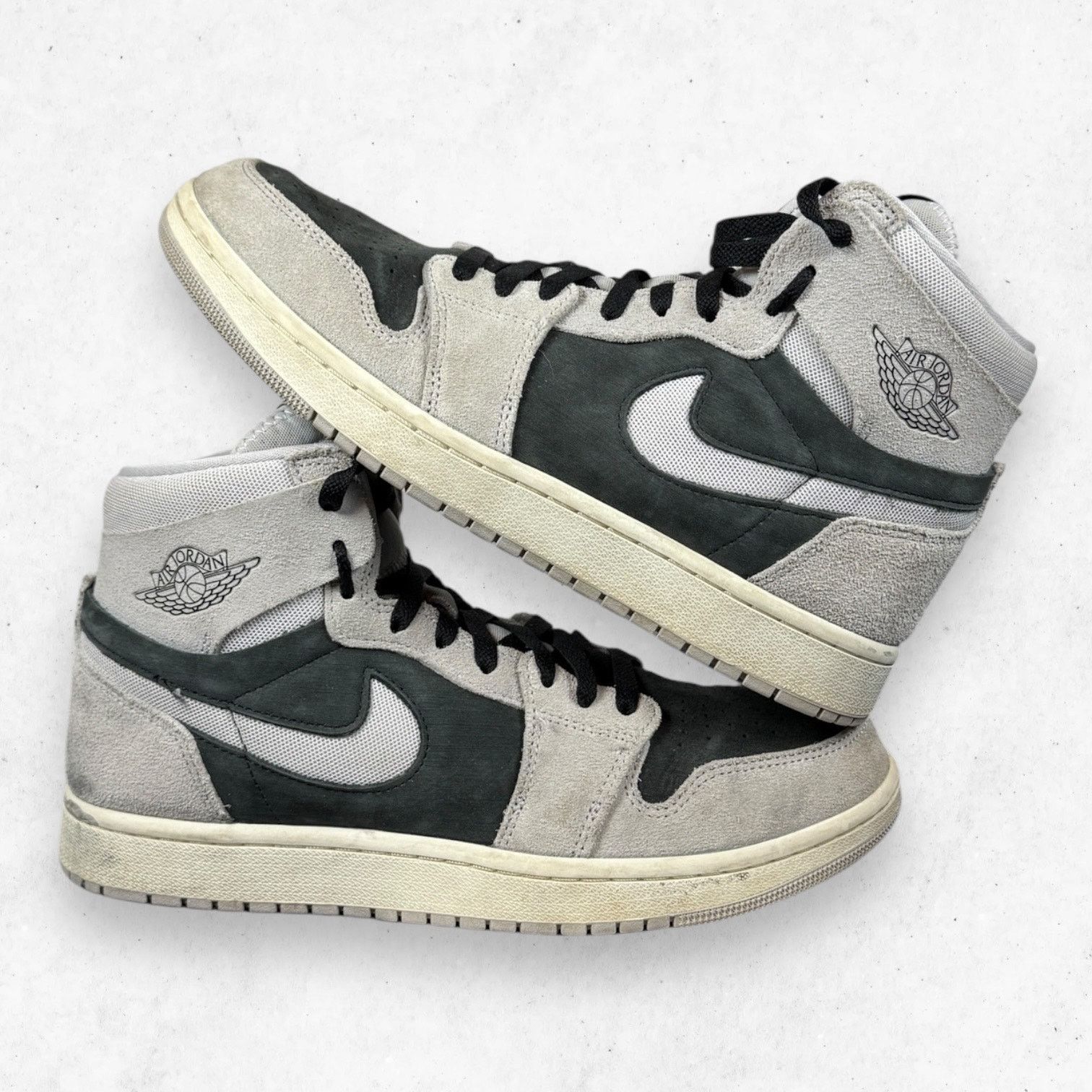 Nike Jordan 1 High Zoom CMFT 2 Light Iron Ore W11 Size US 11 / IT 41 - 7 Thumbnail