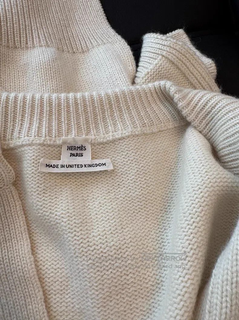 Hermes Hermes Knit sweater, beige Size XXS / US 00 / IT 34 - 6 Thumbnail