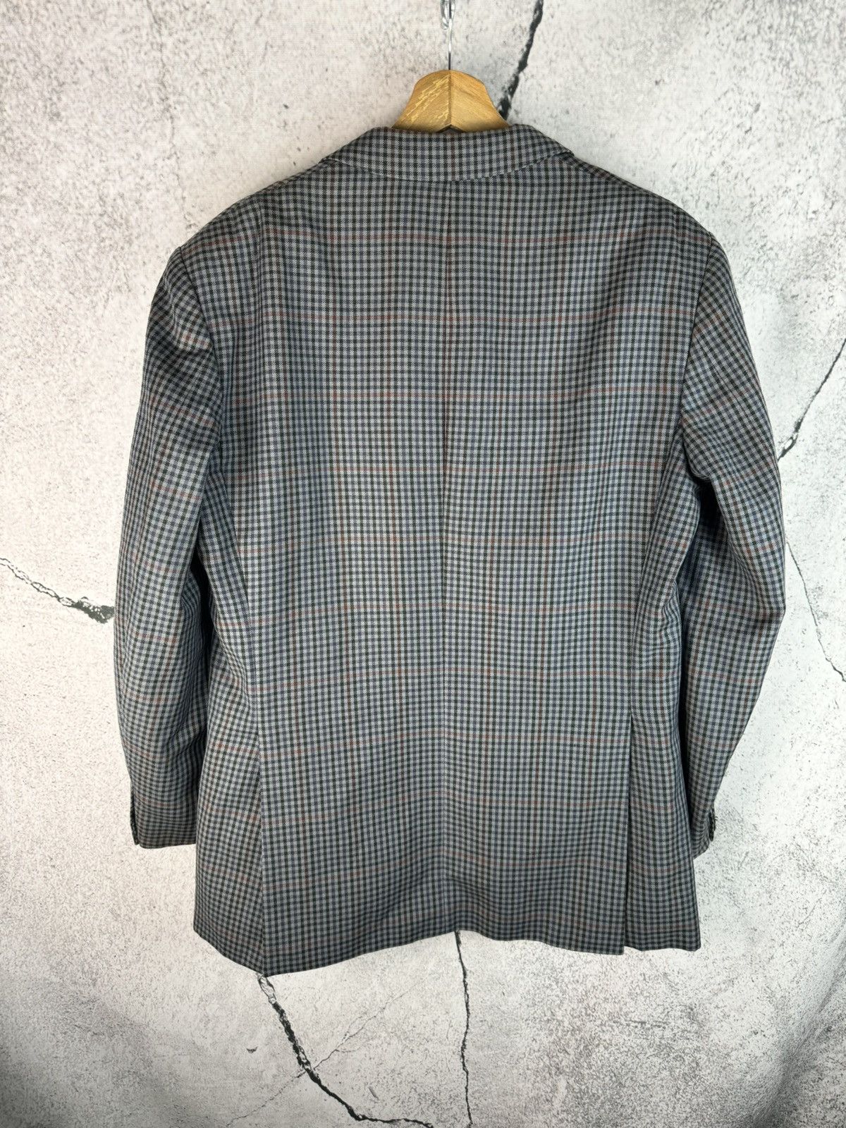 Burberry Vintage Burberry Wool Blazer Coat Jacket Size US L / EU 52-54 / 3 - 2 Thumbnail