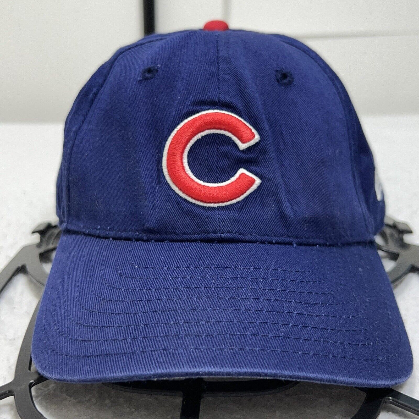 New Era New Era MLB Chicago Cubs Adjustable Baseball Cap C Logo Hat Size ONE SIZE - 2 Thumbnail