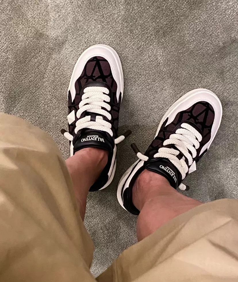 Valentino Valentino Men's Brown Sneaker 41 95 New Size US 8 / EU 41 - 8 Thumbnail