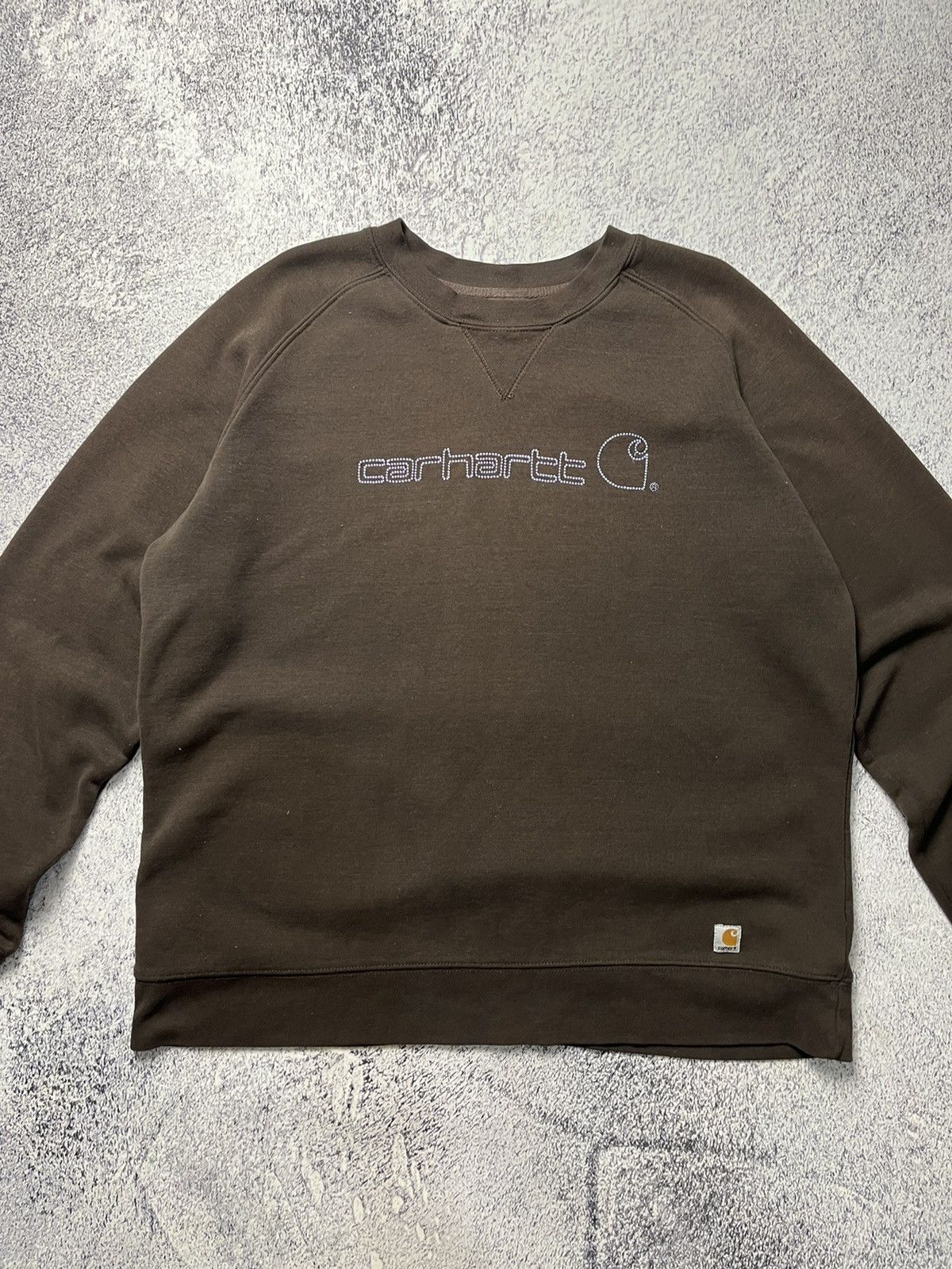 Carhartt Vintage Carhartt For Women Y2K Sweatshirt Big Logo Size L Size L / US 10 / IT 46 - 4 Thumbnail